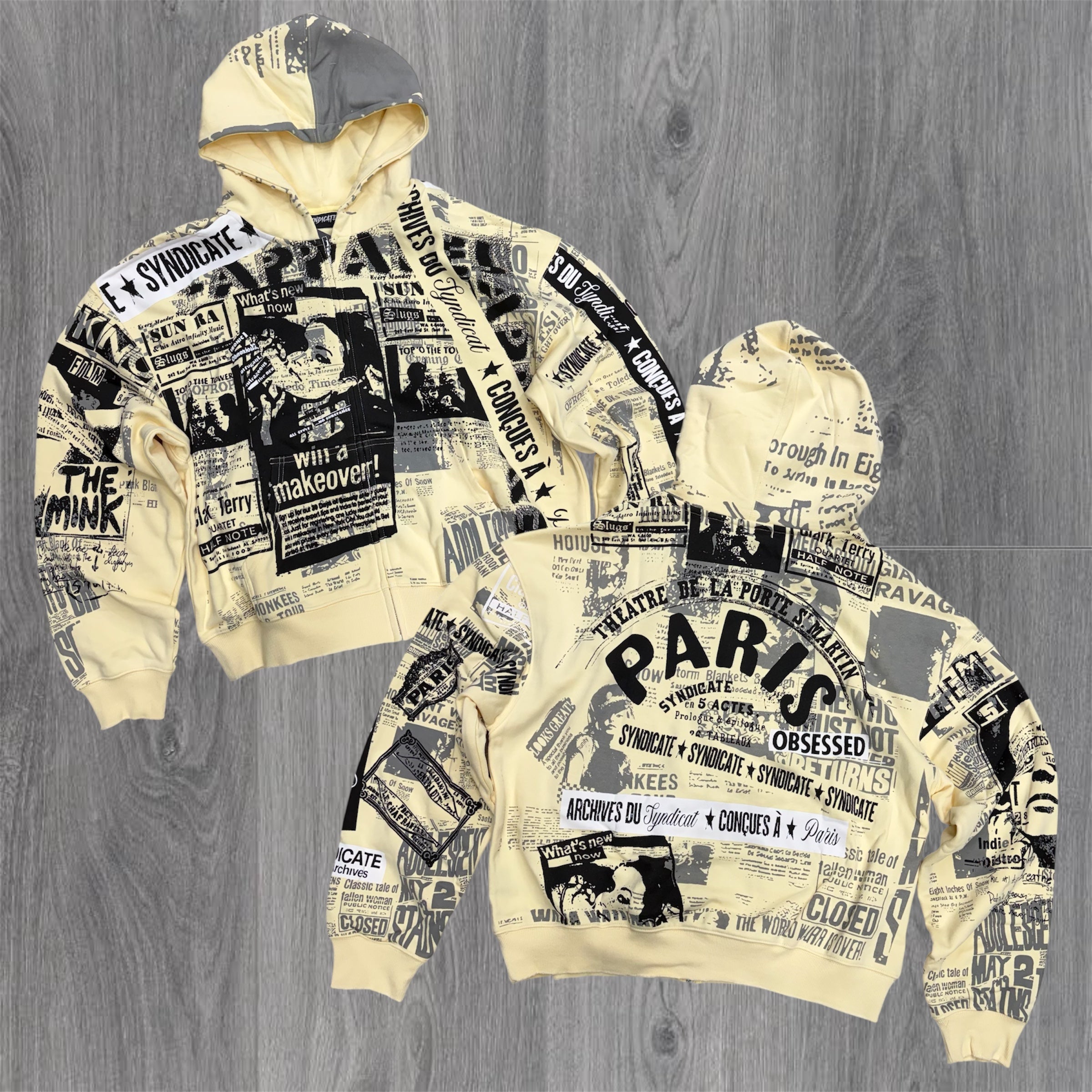 SYN - Archive Zip Hoodie - Bone - 17