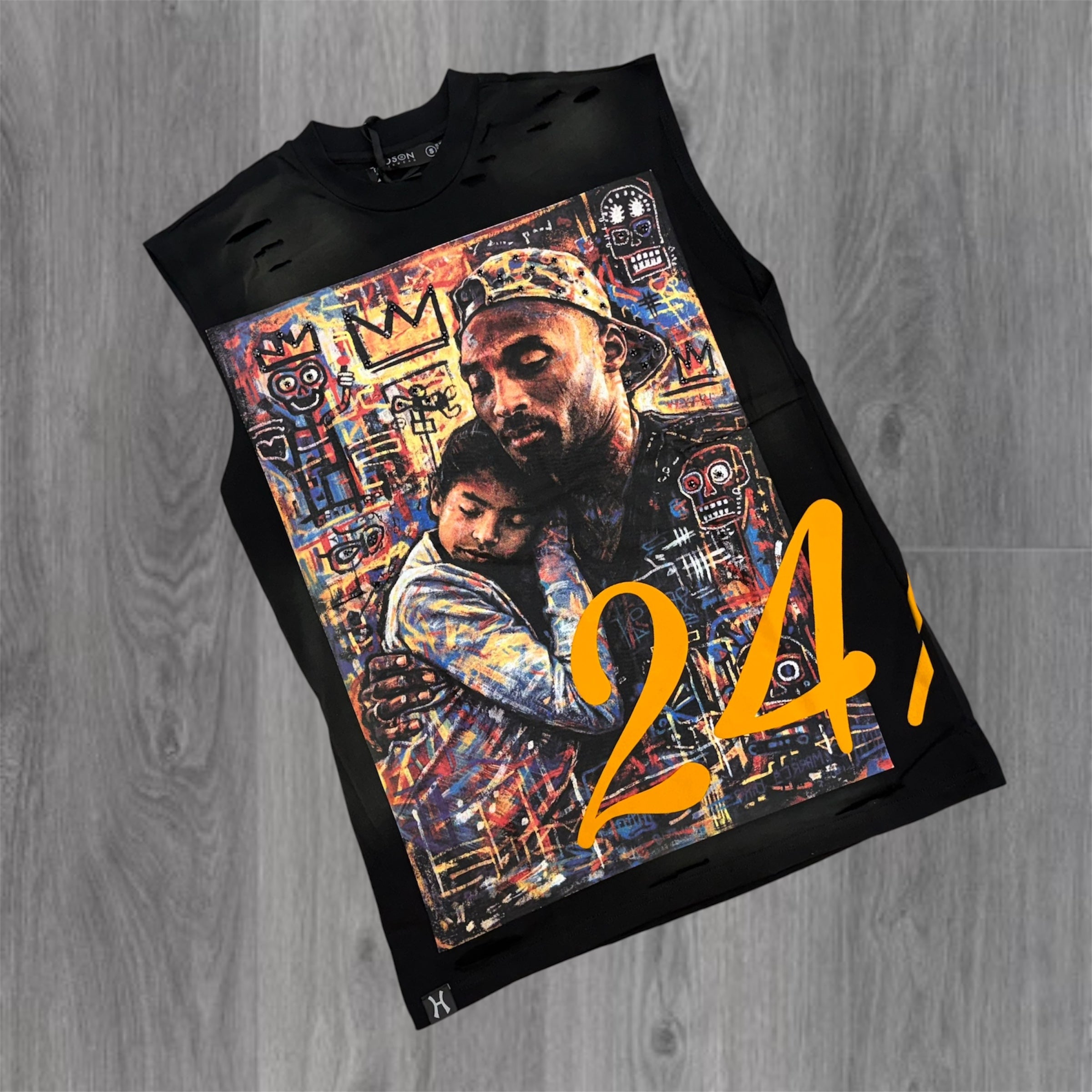 HDSN - Kobe Sleeveless Tee - Black 713
