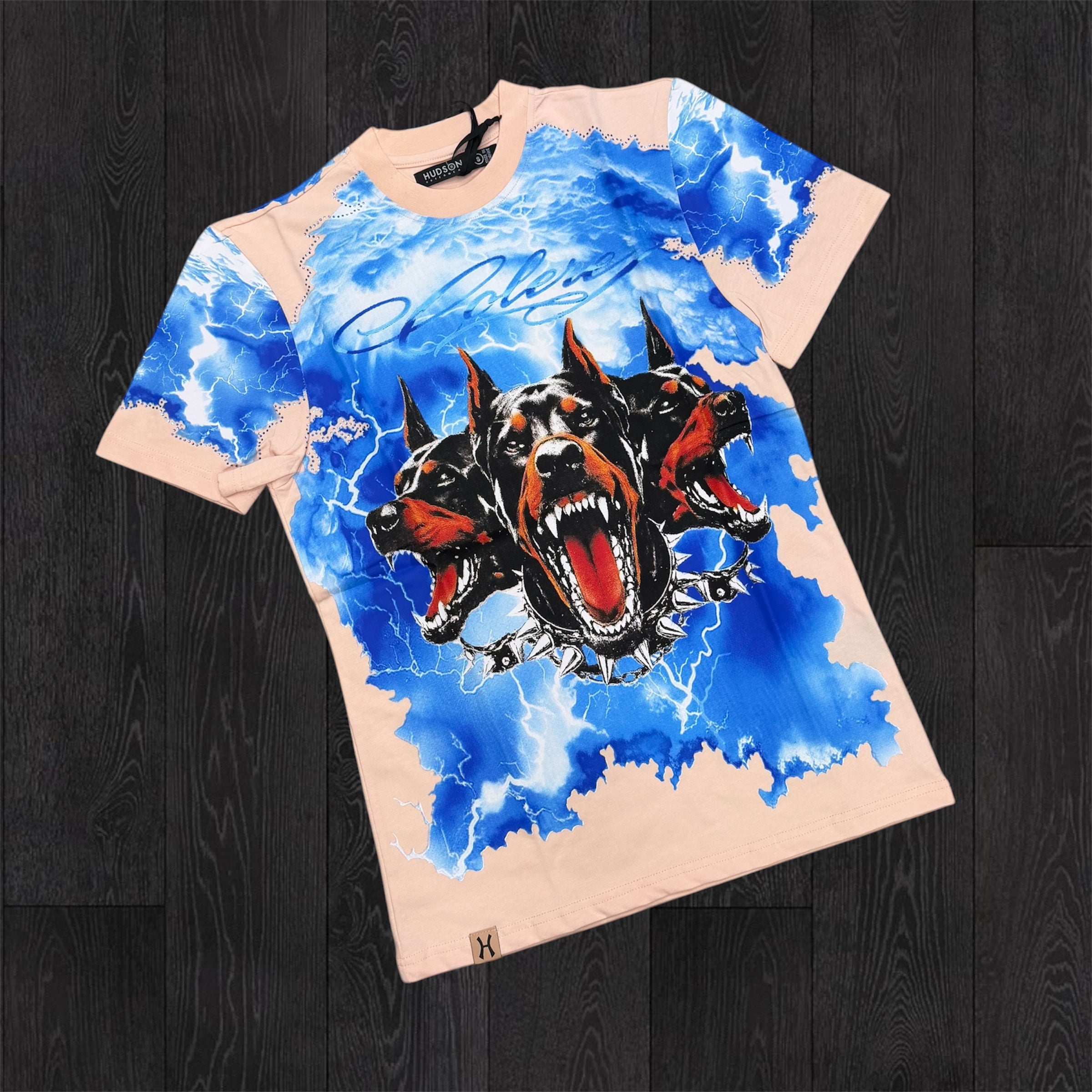 HDSN - Mad Dogs Tee - Pink 708
