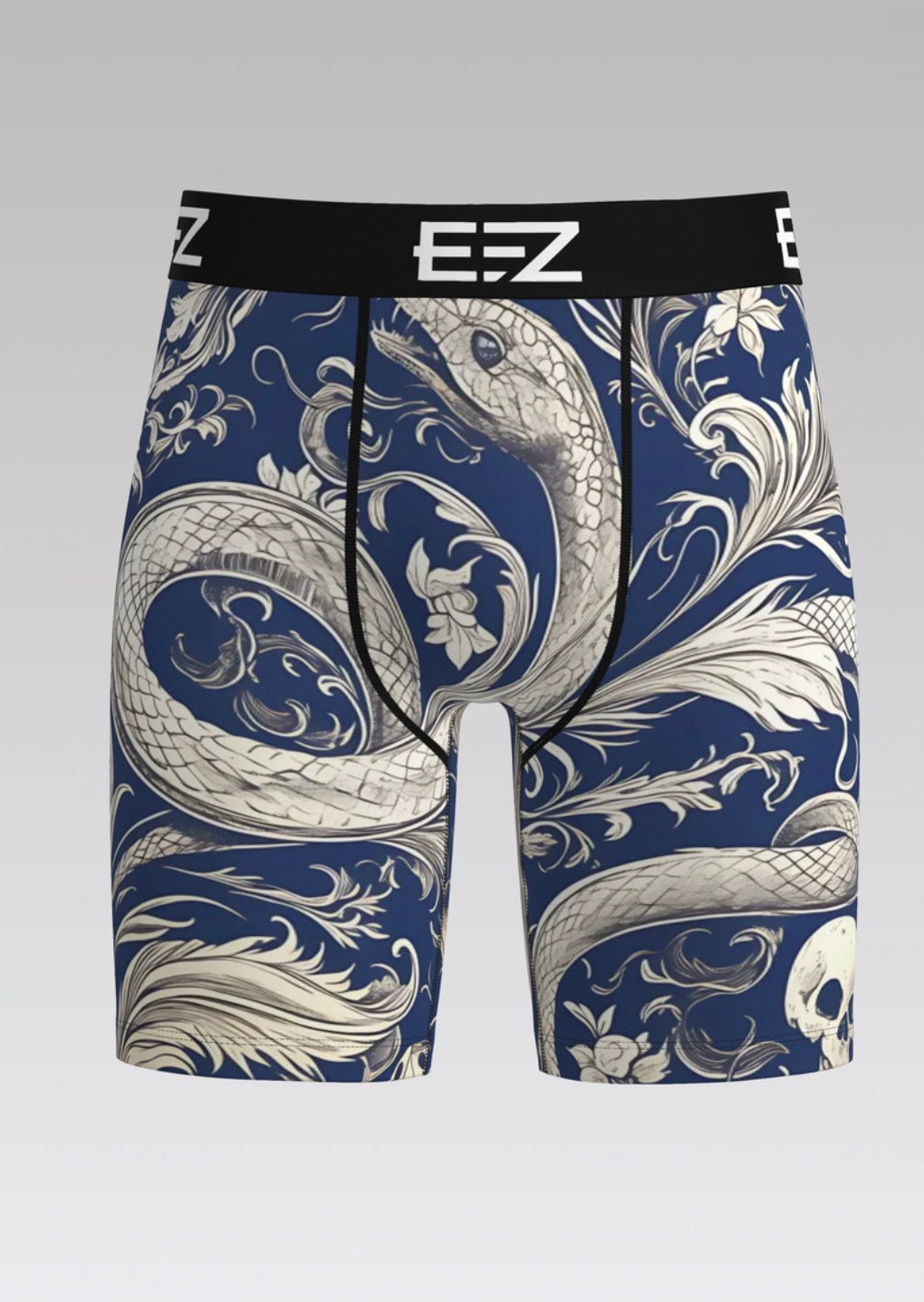 EZ - Men’s Blue Serpent Boxer Brief