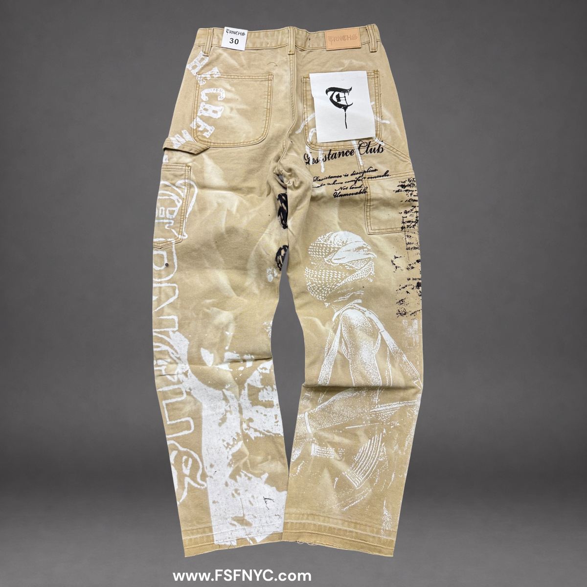 TRNCHS - Built By Blood Denim - Kahki