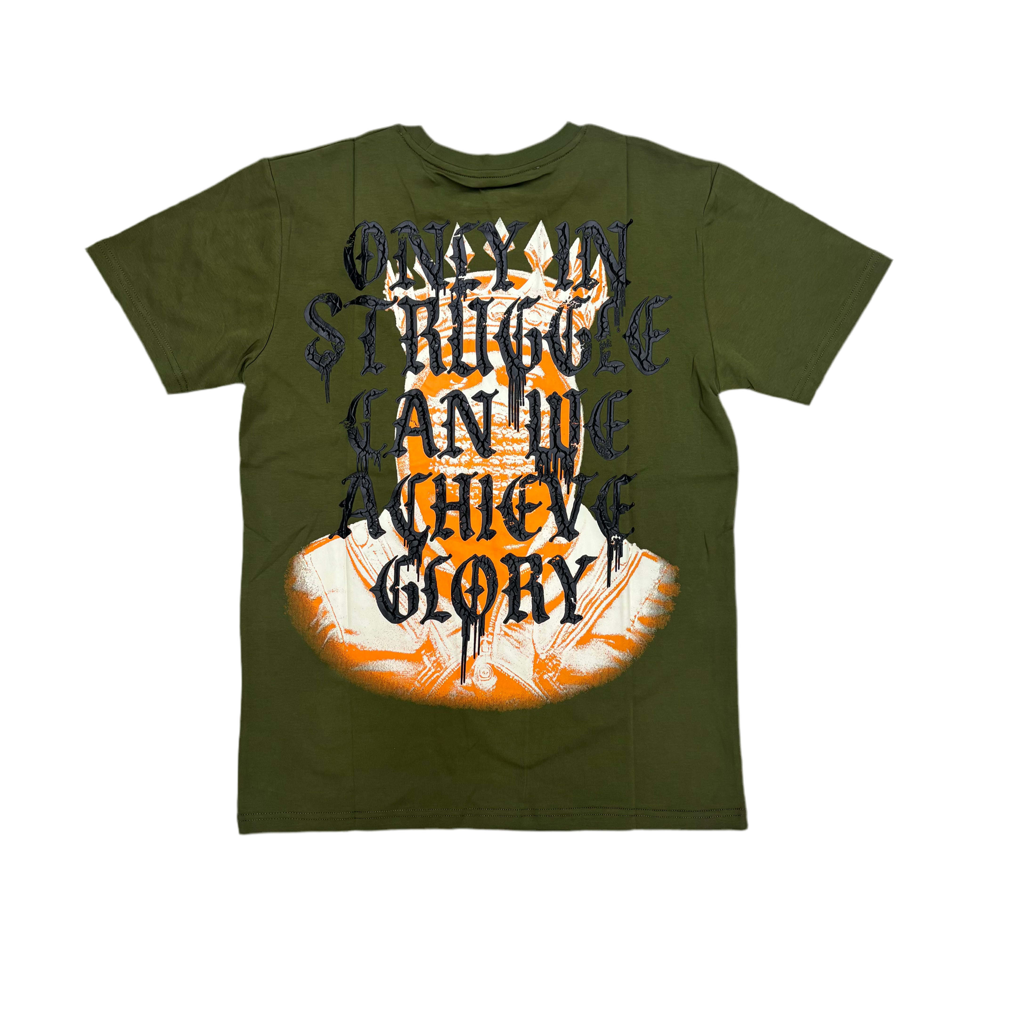Aks Glory And Struggle T-Shirt Olive 09