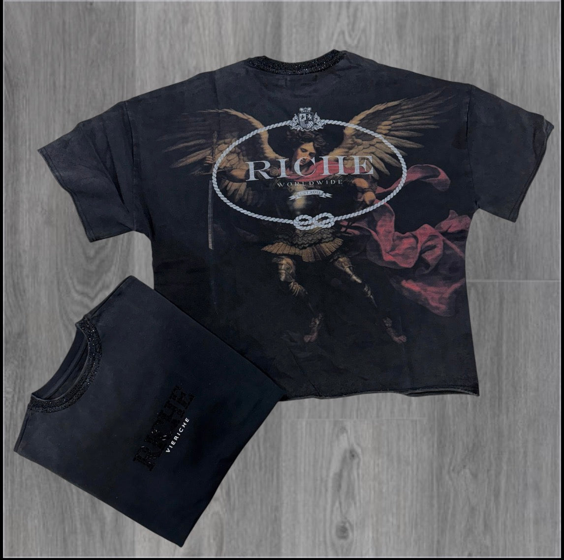 VR - Saint Sky T-shirt - Black - 1816