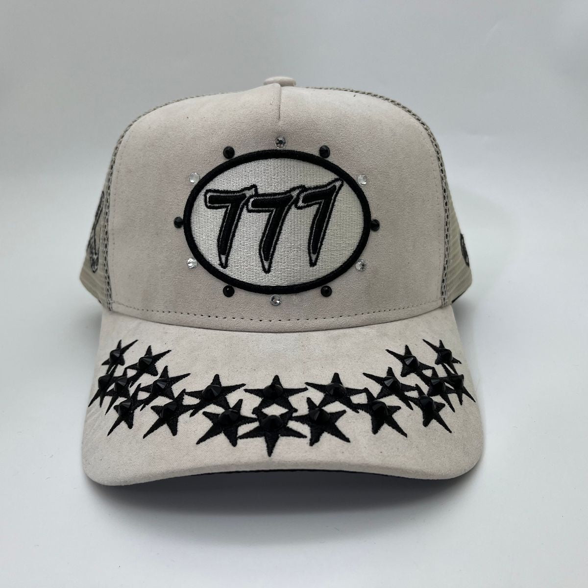 Hudson - 777 Circle Trucker hat - Cream V1