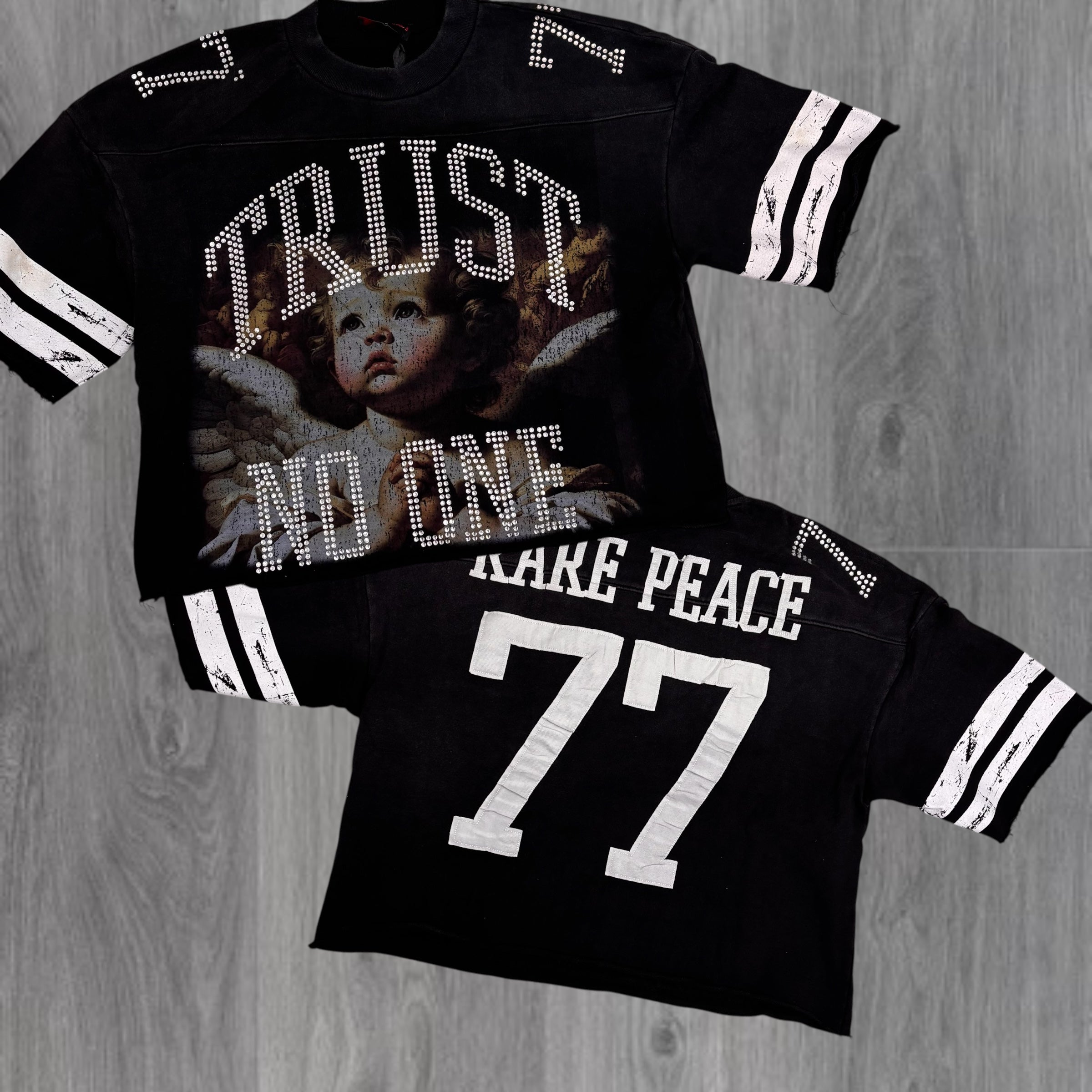 RARE PEACE - Trust Tee - BLK - 5065 z