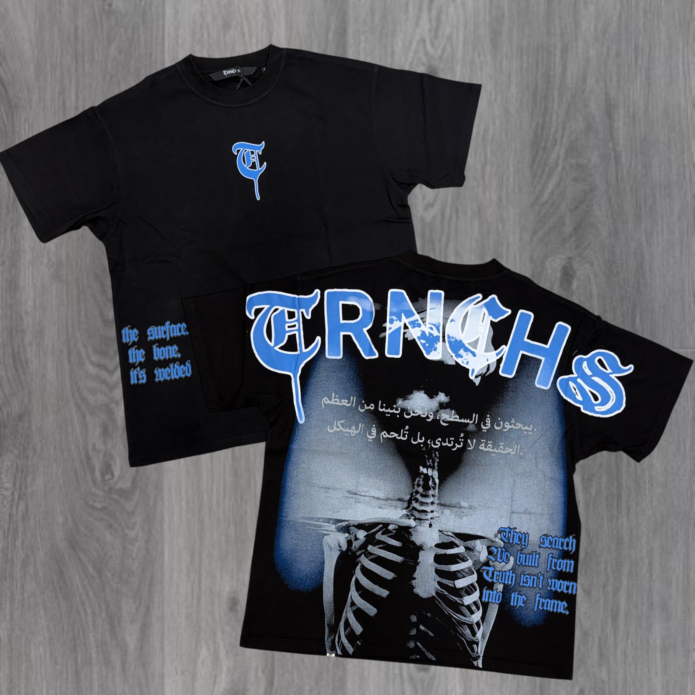 Trnchs - Forged From Bone - T Shirt - Black - 2504