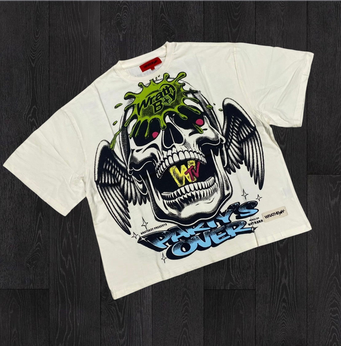 Wrath - W TV Tee - Off White 628