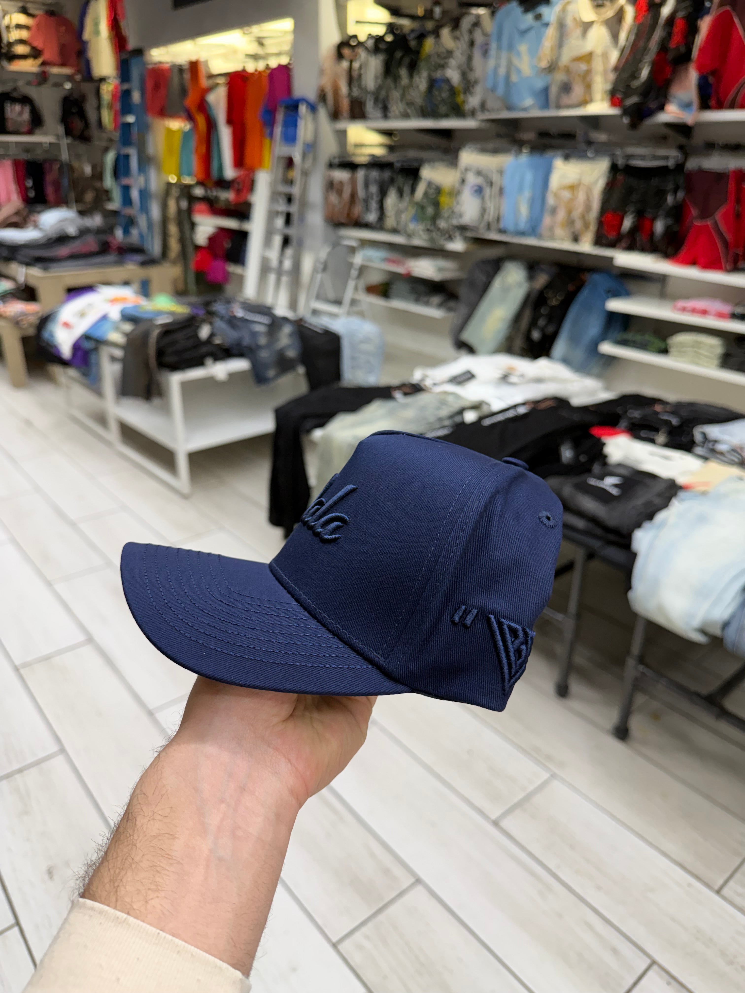 Valabasas Essential Trucker Hat - Navy Future Dusk