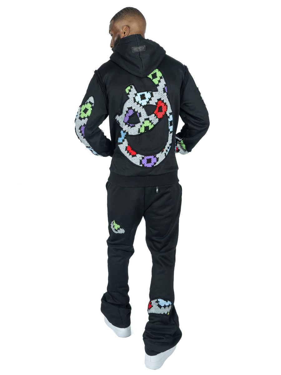FO - Stacked Chamz Sweat suit - Black - 5709