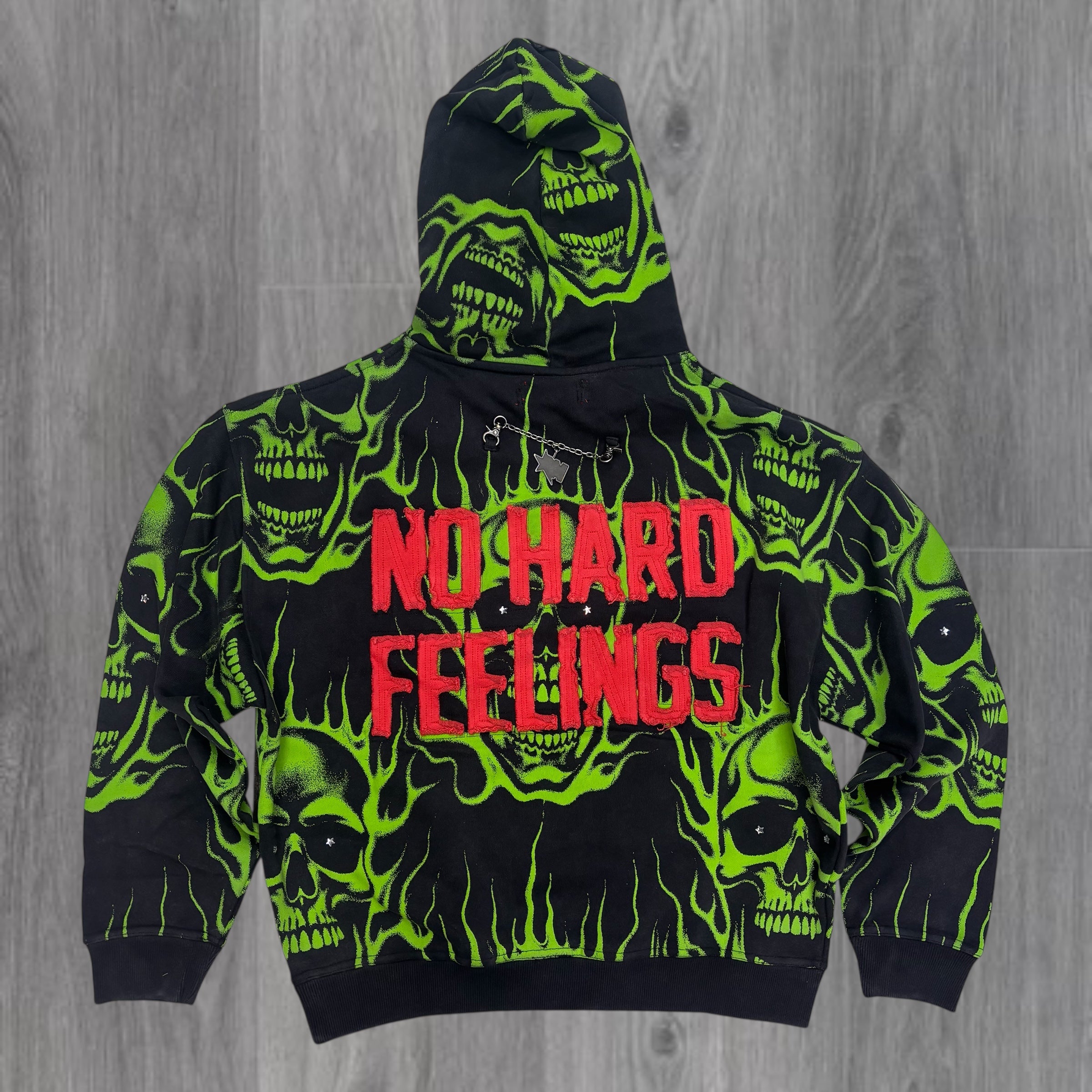 WRATH -NO FEELINGS Hoodie - BLK - 152
