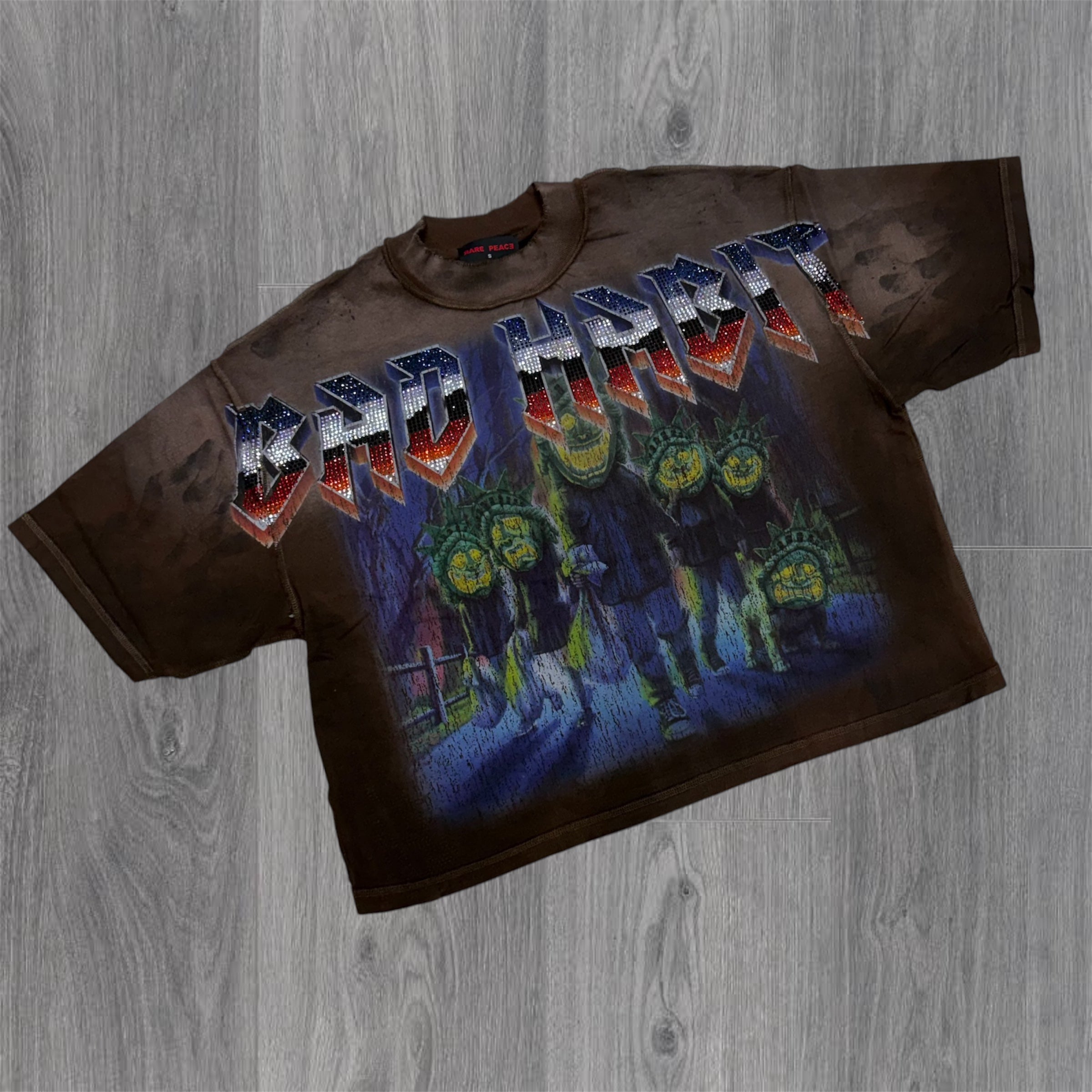 RP - Bad habit tee - Dk Brown - 5055
