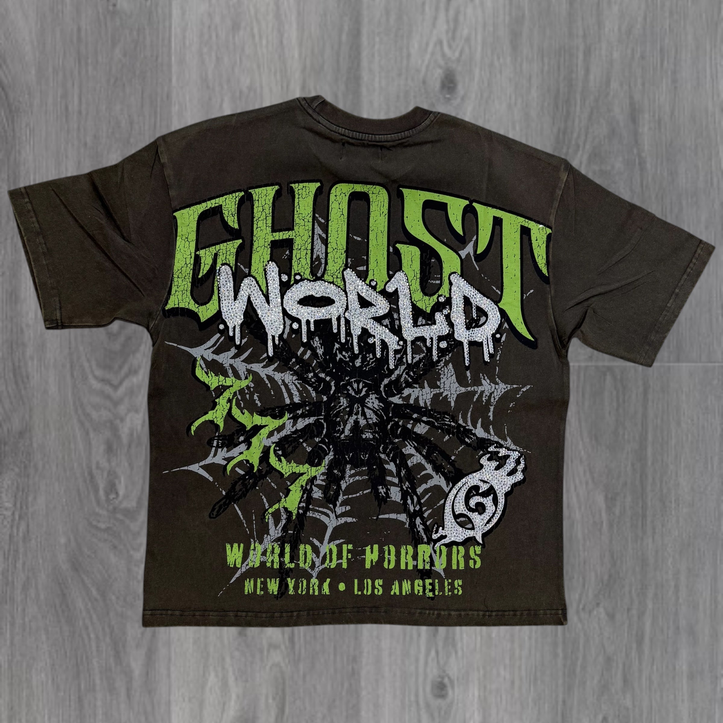 Ghost Wrld Liberty Tee - Charcoal GST3