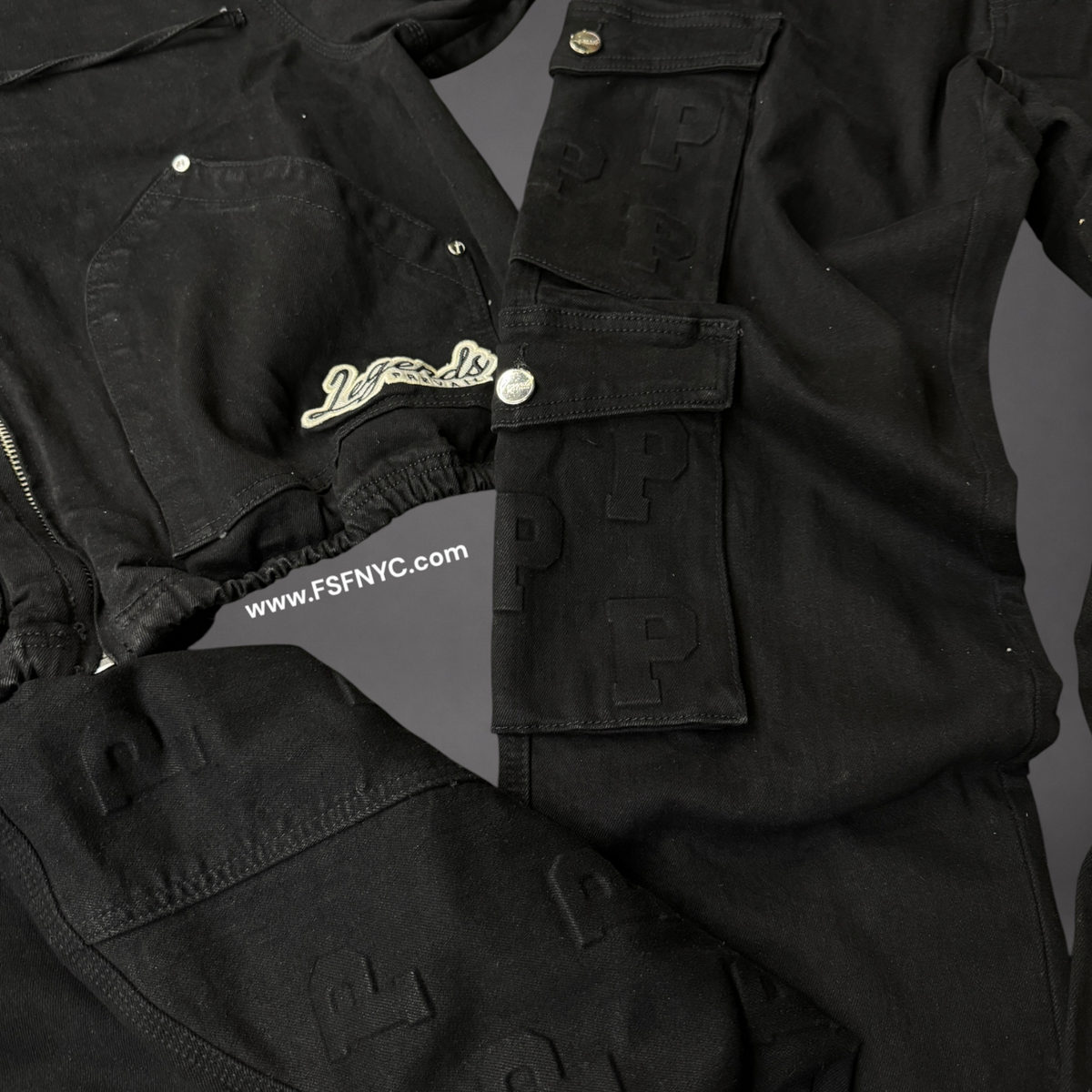 Prevail - LP Jean Set - Black