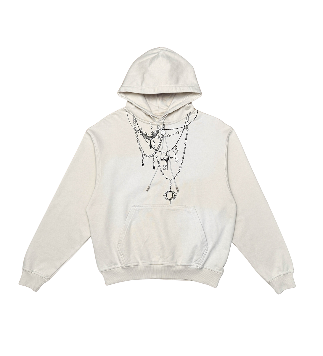 WRATHBOY - Wrath Crown Hoodie - Natural - 084 Z