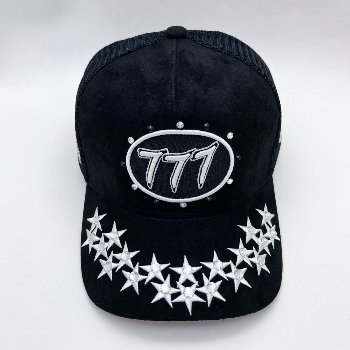 Hudson - 777 Circle Trucker hat - Black/White V1
