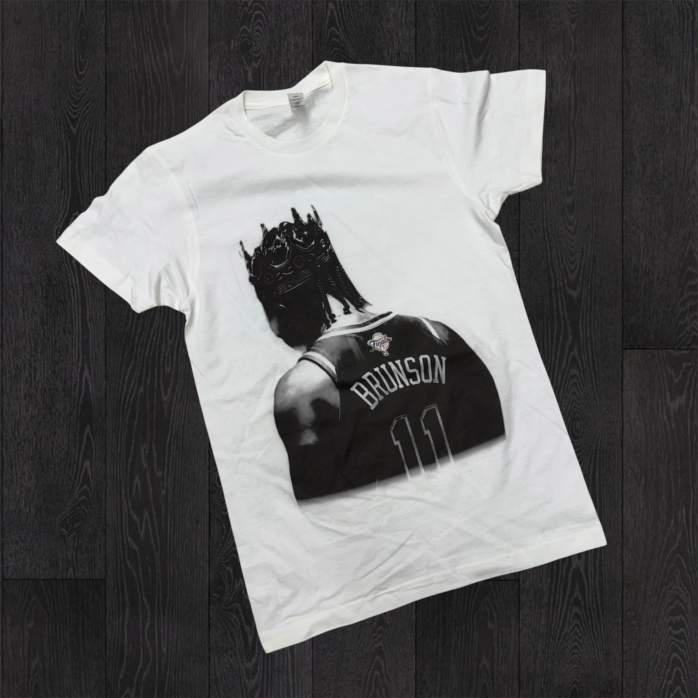 AKS - Jalen Brunson Crown Tee - White