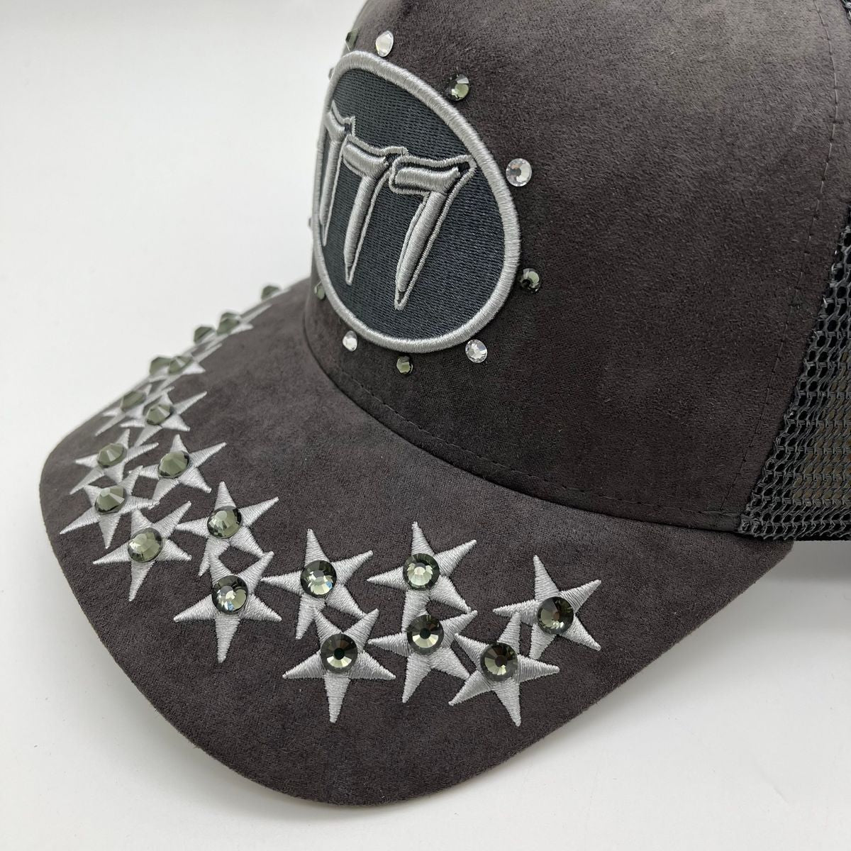 Hudson - 777 Circle Trucker hat - Grey V1