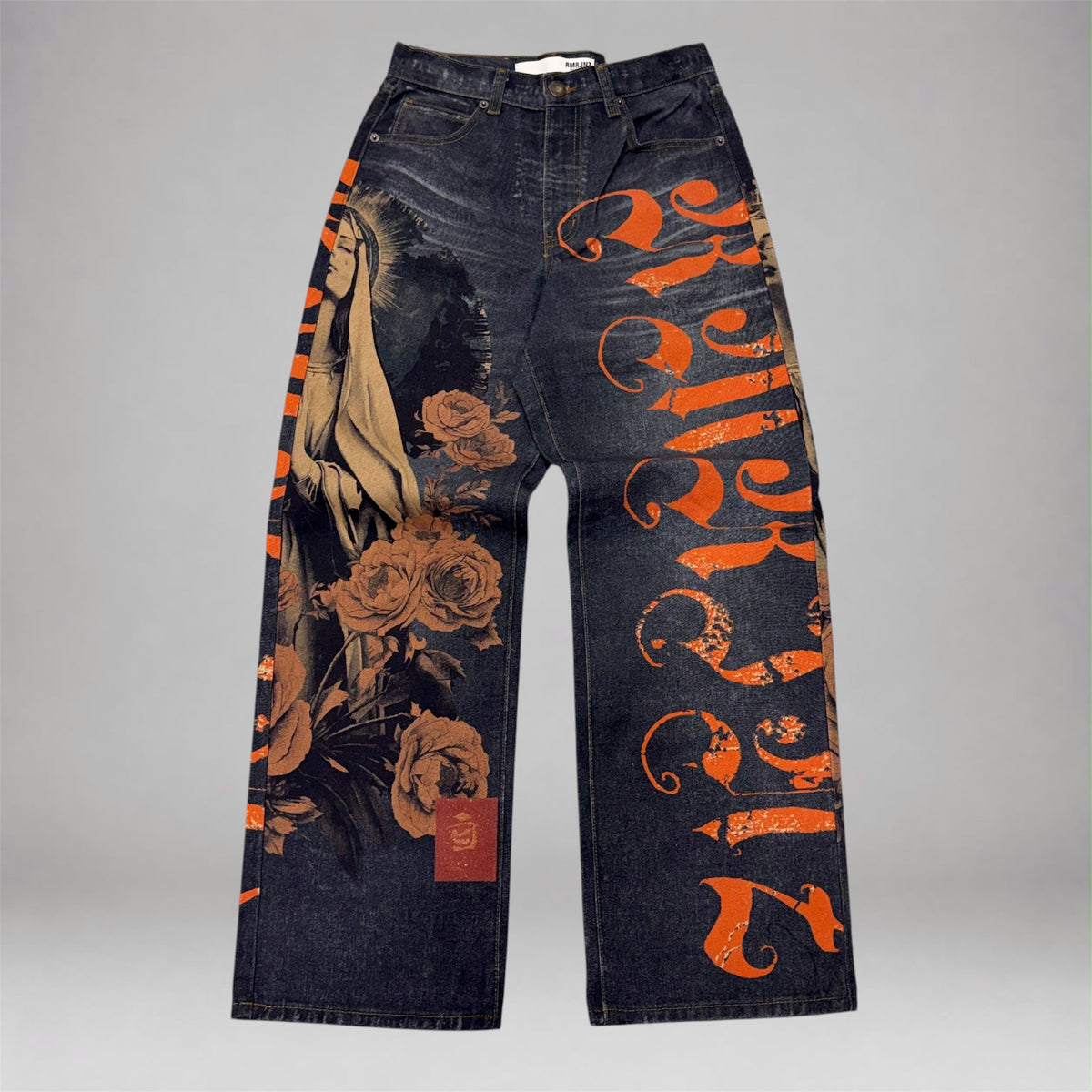 Armor - Rose Baggy Denim - Wash black 201B