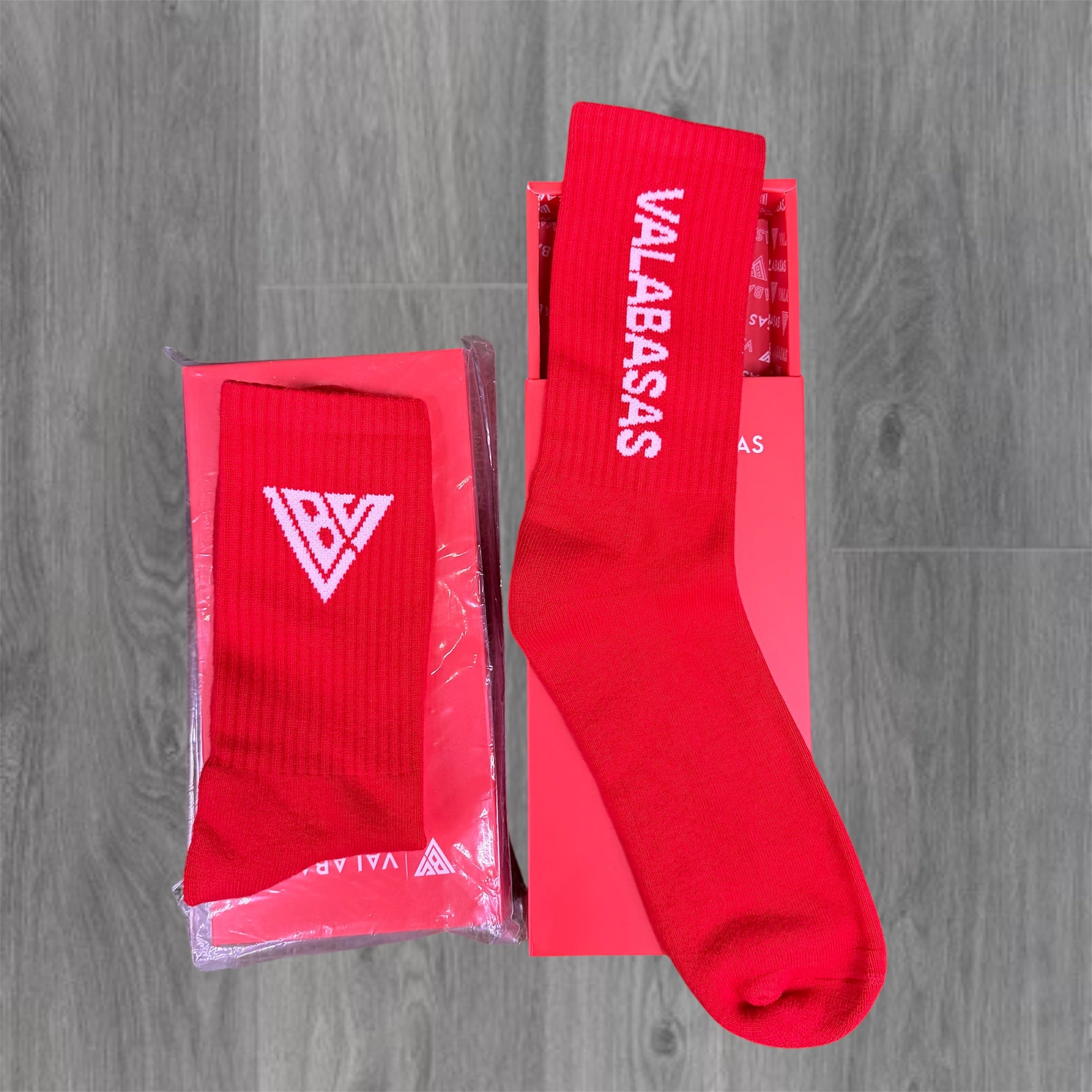 Valabasas Essential Socks - Red