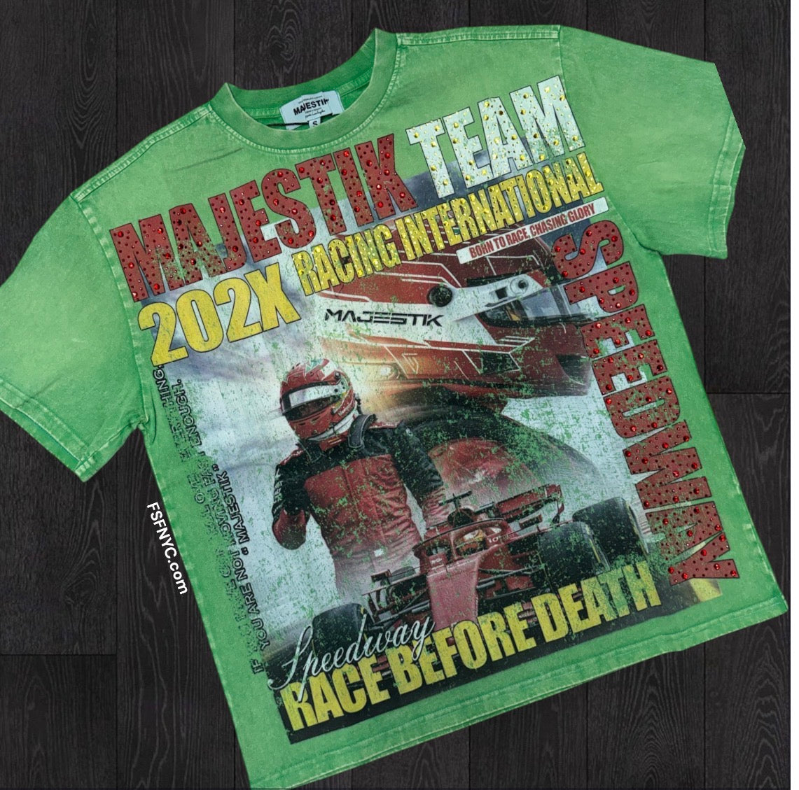 MJSTK - Team Race T-shirt - Green - 2604