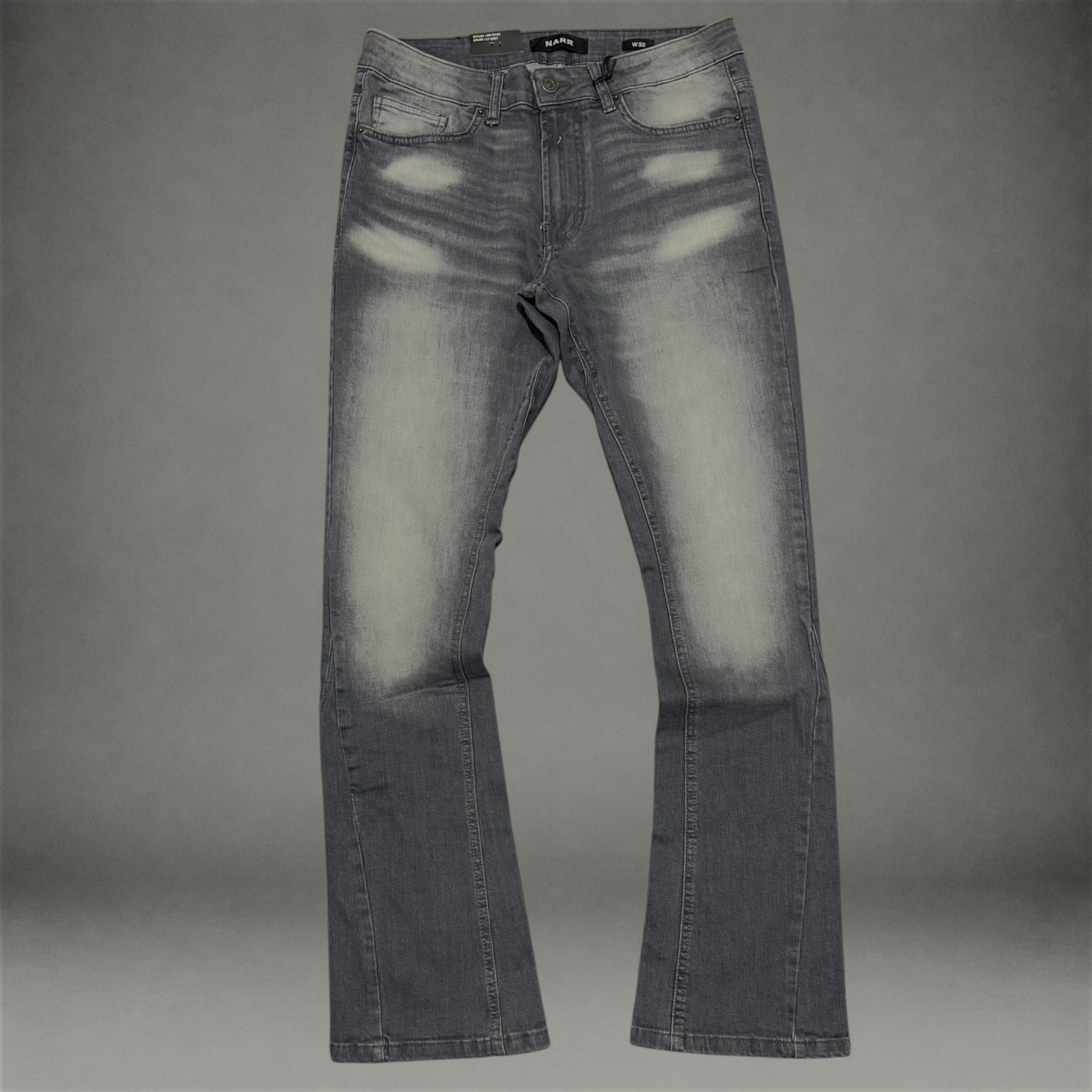 Narr - Flare Clean Denim - L.Grey - 70152