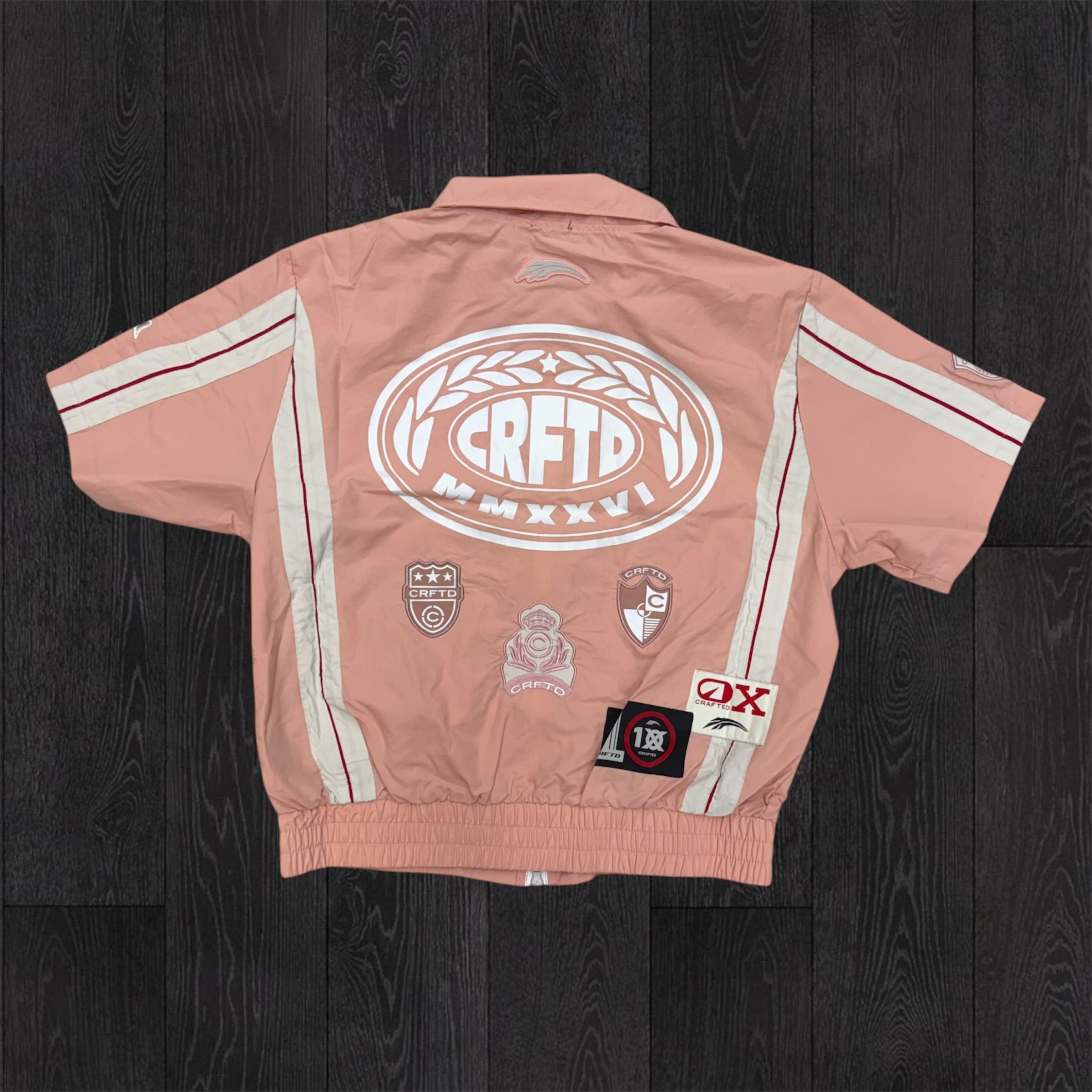 Crafted - WindBreaker Short Set - Pink 573 574