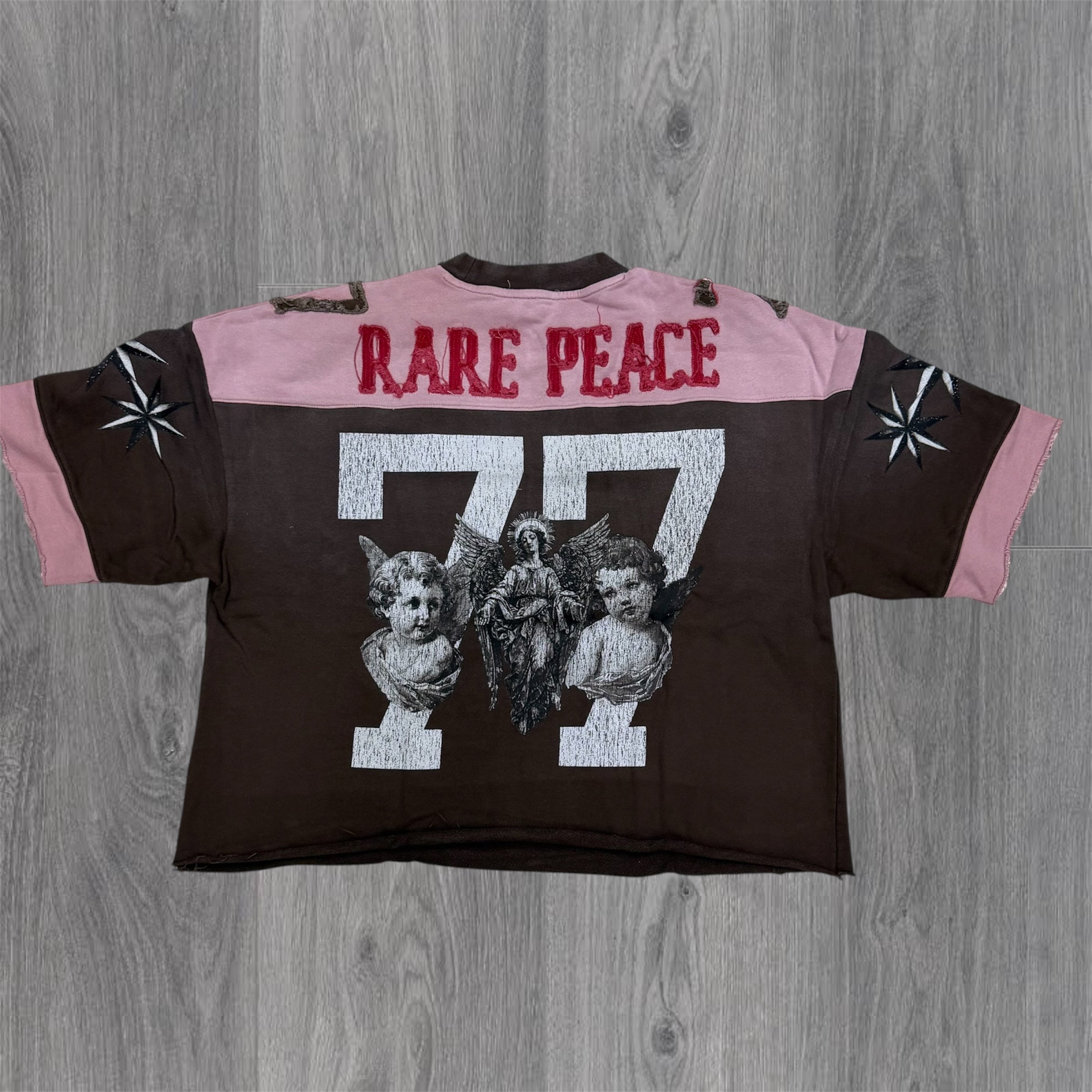 RP - 77 Rhinestone T-shirt - Dust Pink - 5067