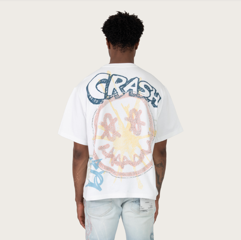 Rise - Crash T-shirt - White - S425