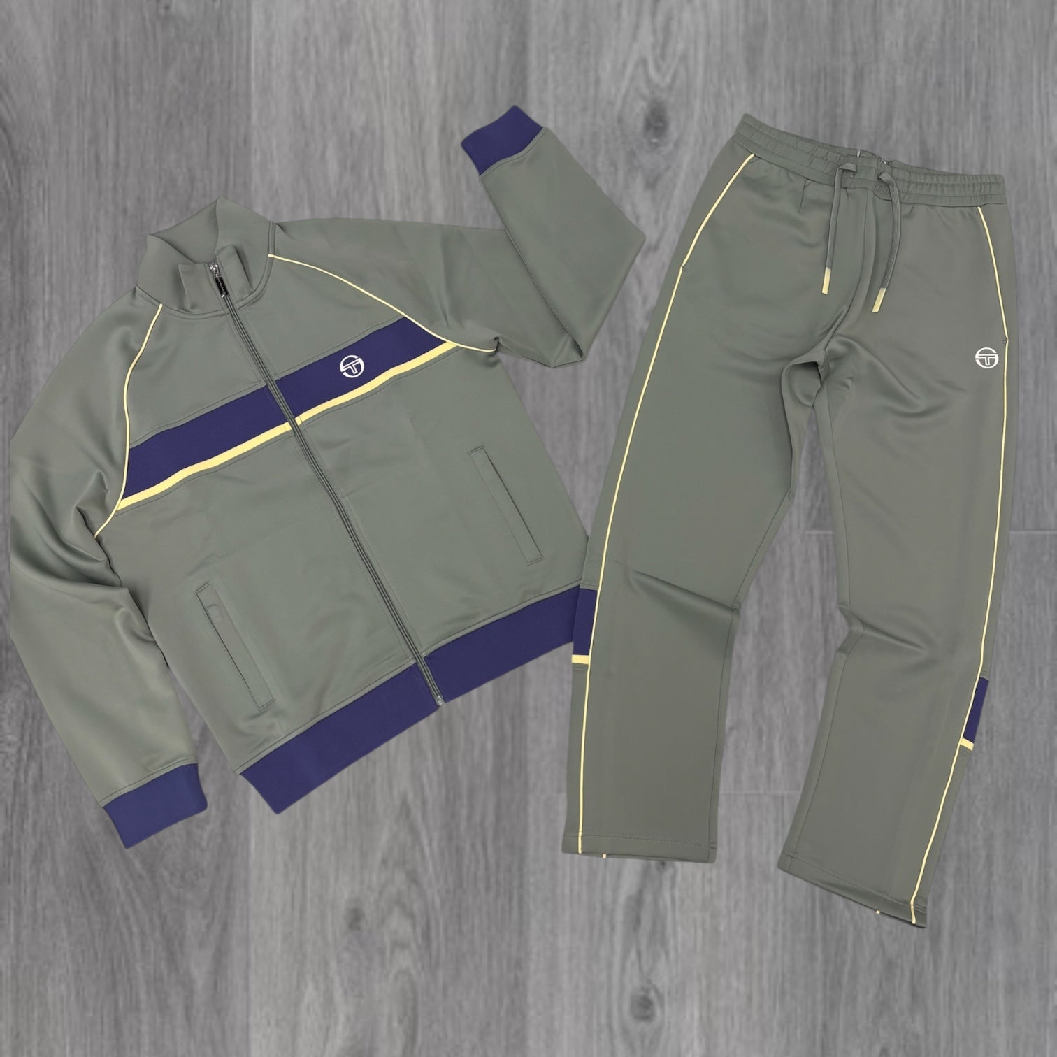 Sergio Tacchini - Lago Track Set - Slate Gray
