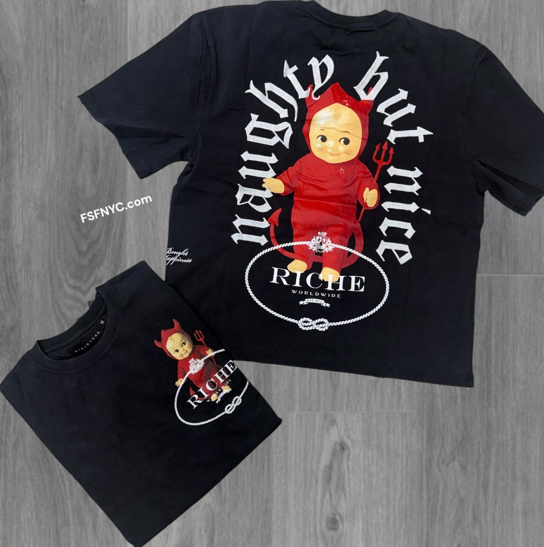 VR - Nau But Nice T-shirt - Black - 2043