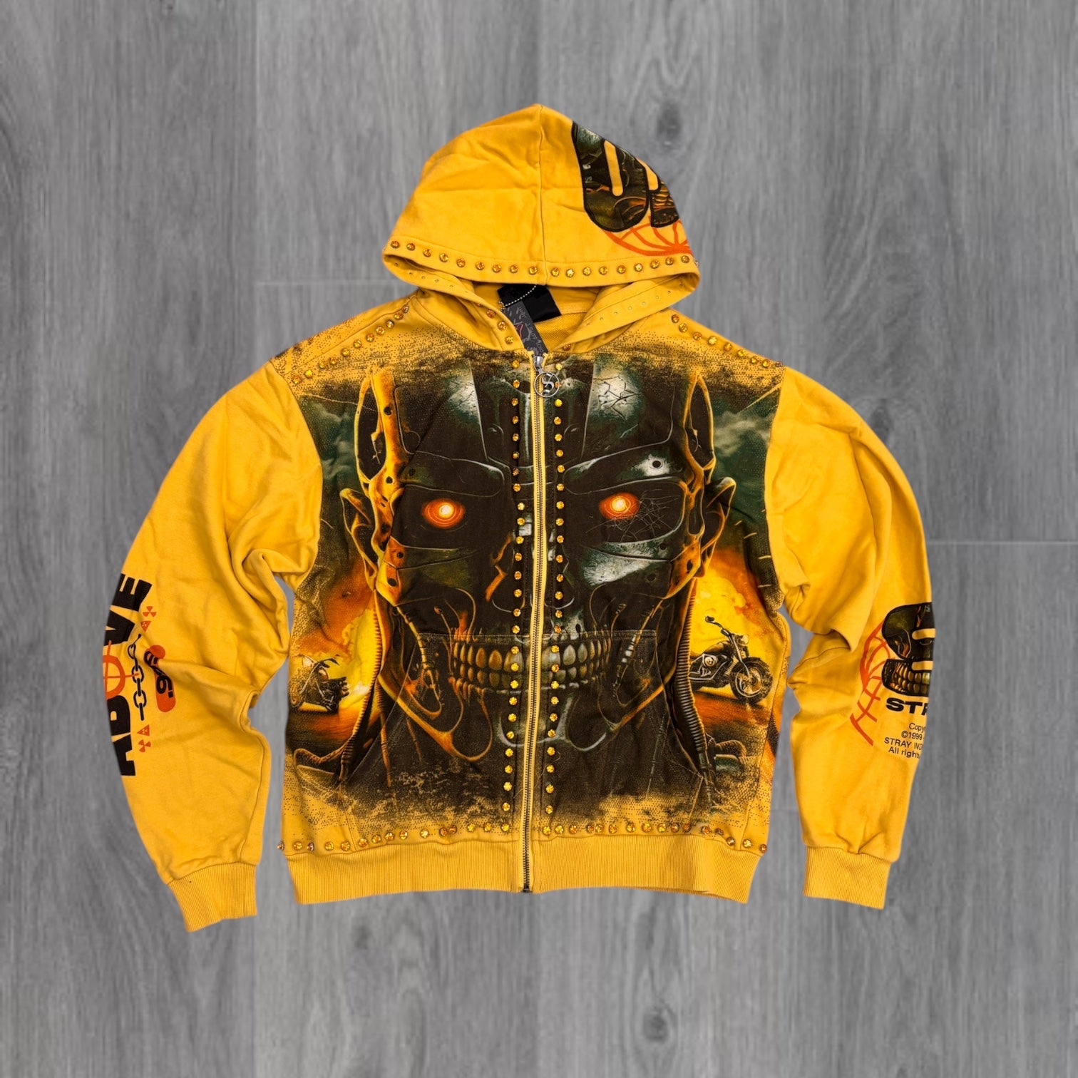Stray - ROBOT Zip Up Hoodie - MSTRD - 1542
