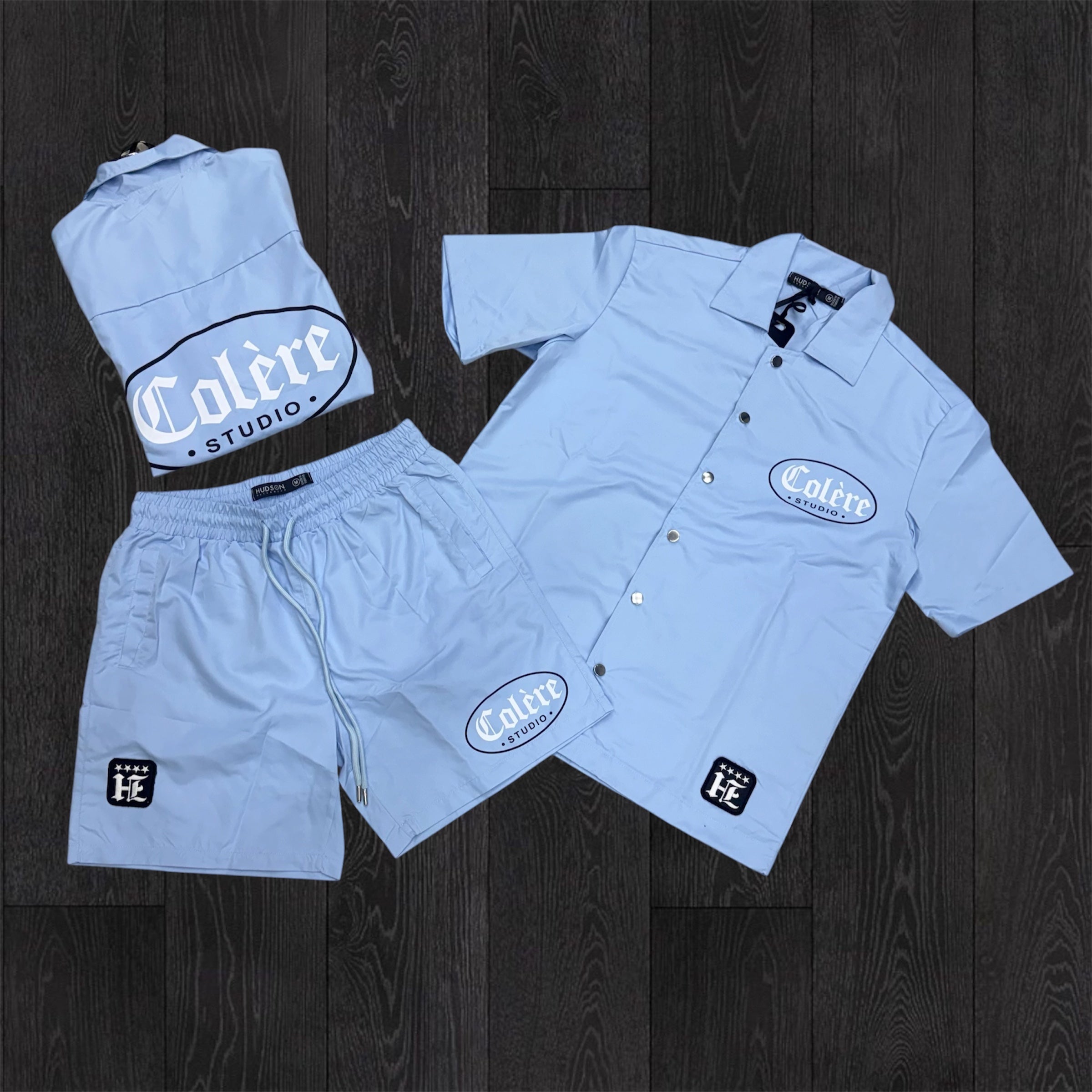 HDSN - Windbreaker Set - Blue - 694
