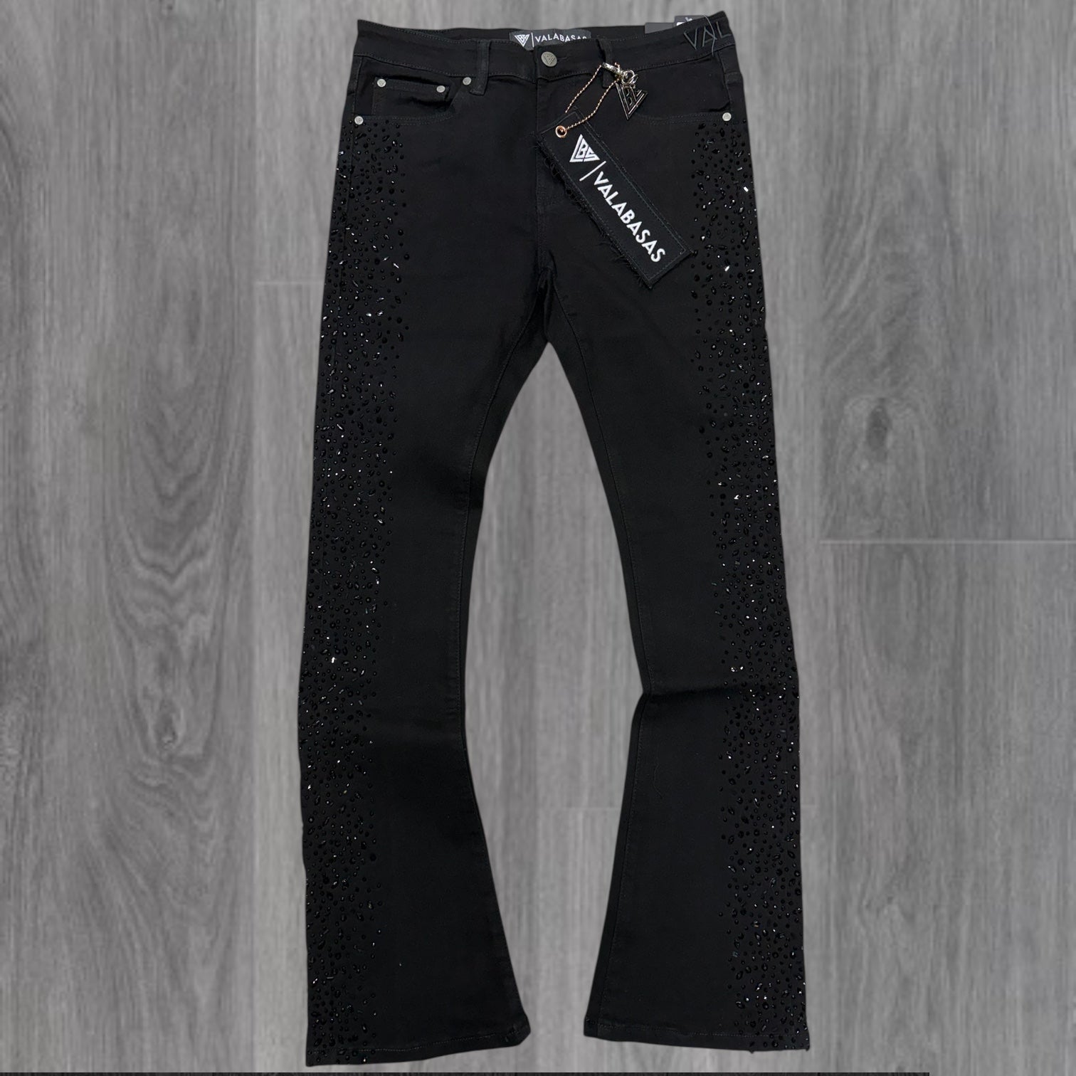Valabasas - SHOCK Stacked Denim - Jet Black - 1043 zi