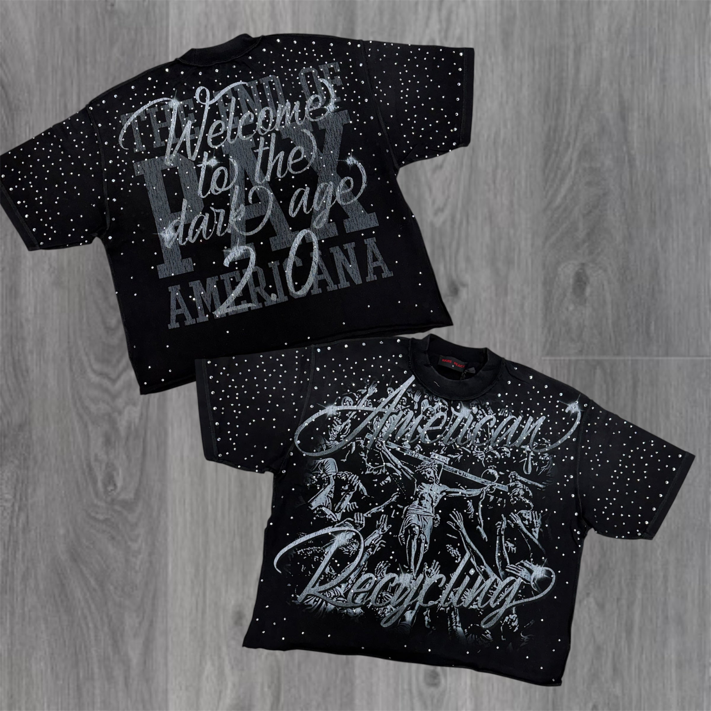 Rare Peace - America Tee - Black - 6012