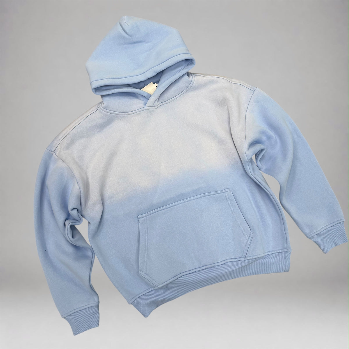 Rebel - The Sunfaded Hoodie - Lt Blue 385