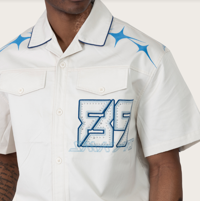 Rise - SET - SUSO Woven Short Set - Car.Blue - S490