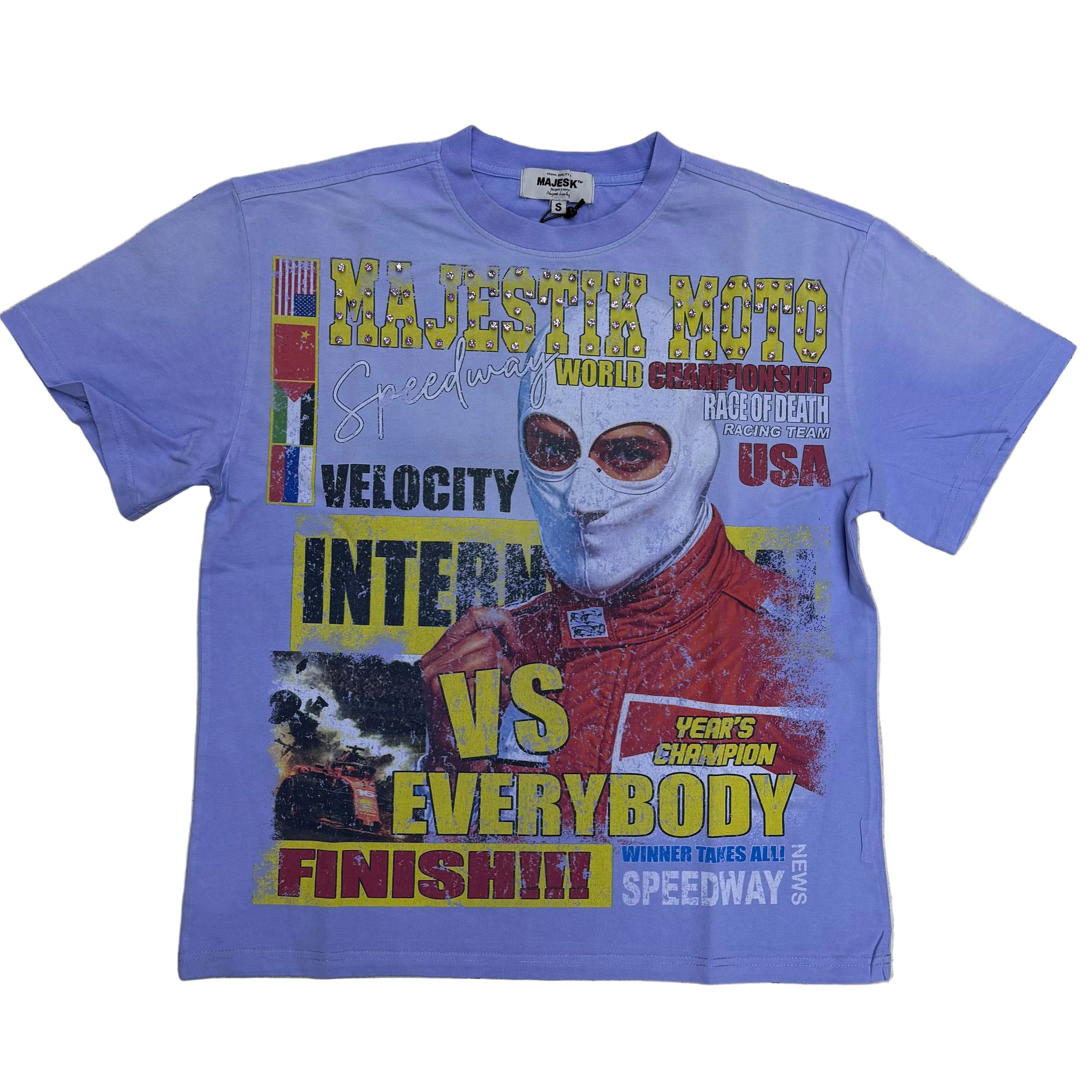 MJSTK - World Champion T-shirt - Purple- 2612