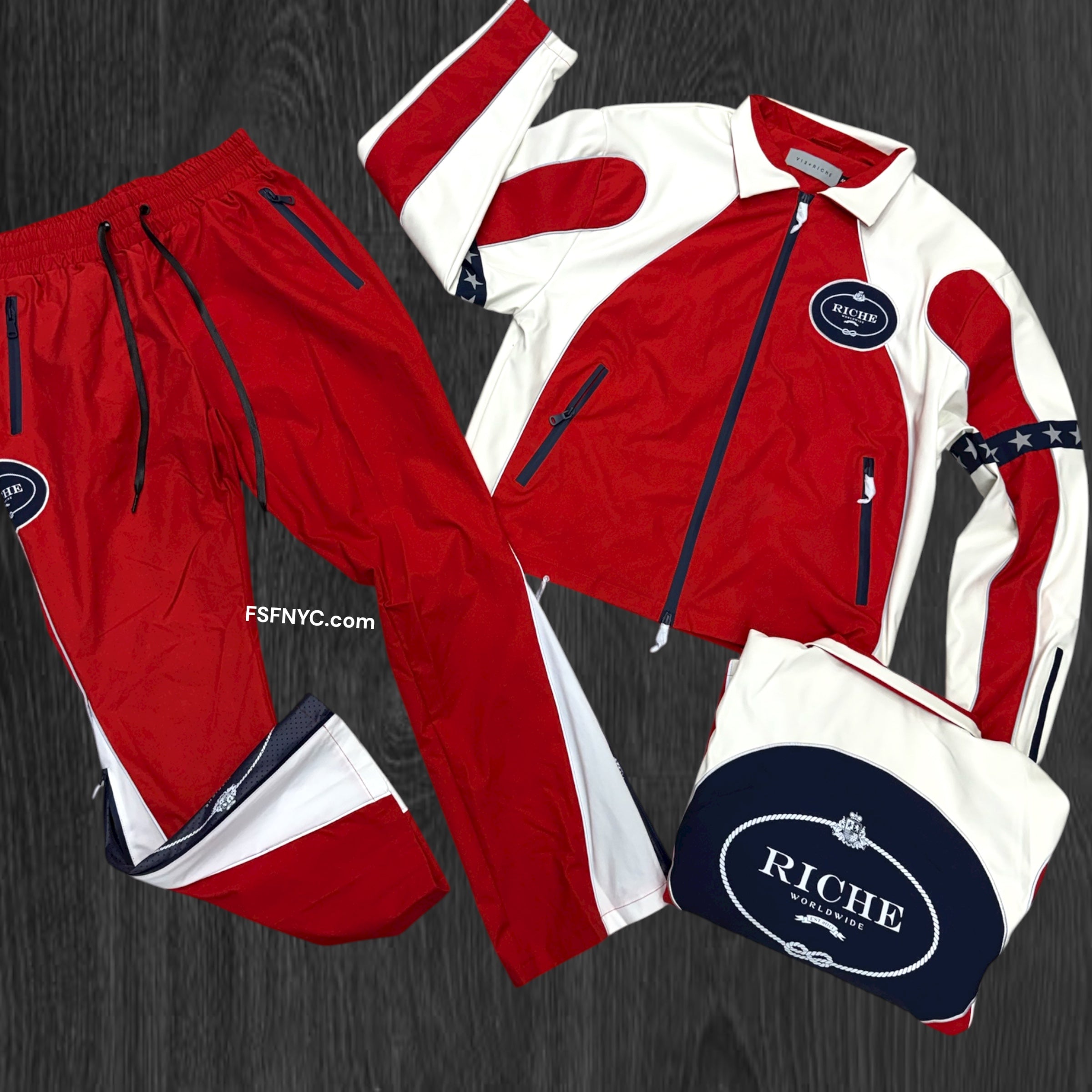 VR - Mix Media Nylon Set - Red - 1850