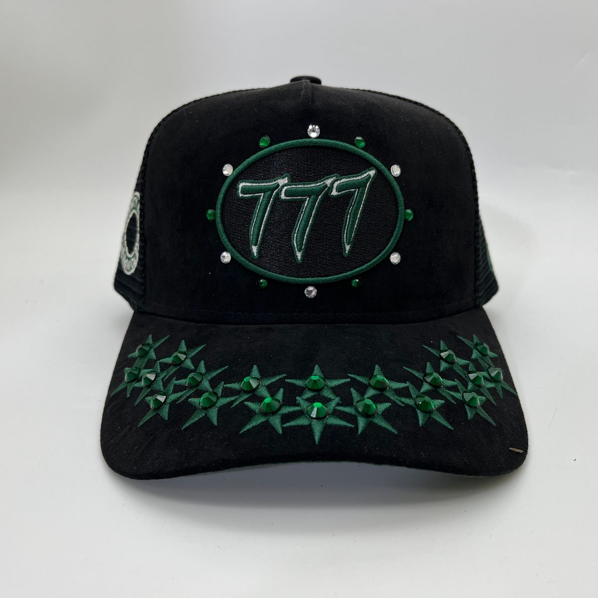 Hudson - 777 Circle Trucker hat - Hunter/Black V1