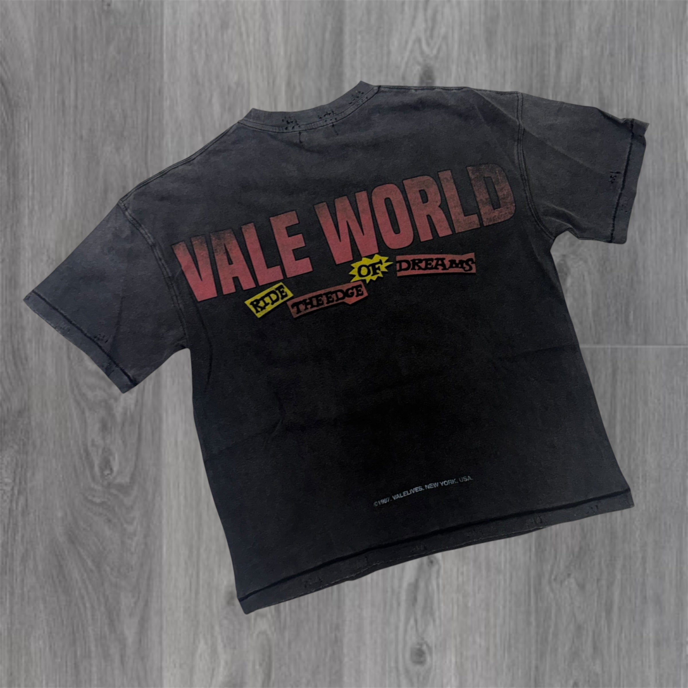 Valley Happy Tee - Black