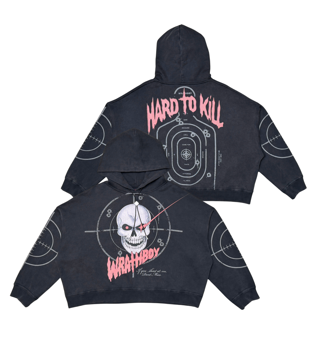 WRATHBOY - Don’t Miss Sweat Suit - Black - 077 067