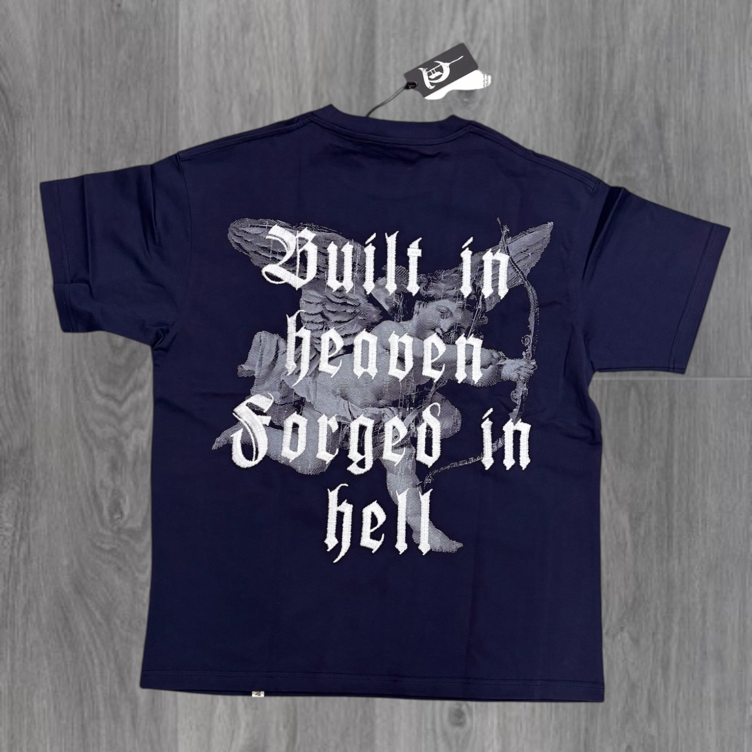 TRNCHS - FORGED IN FIRE Tee - NAVY - 21