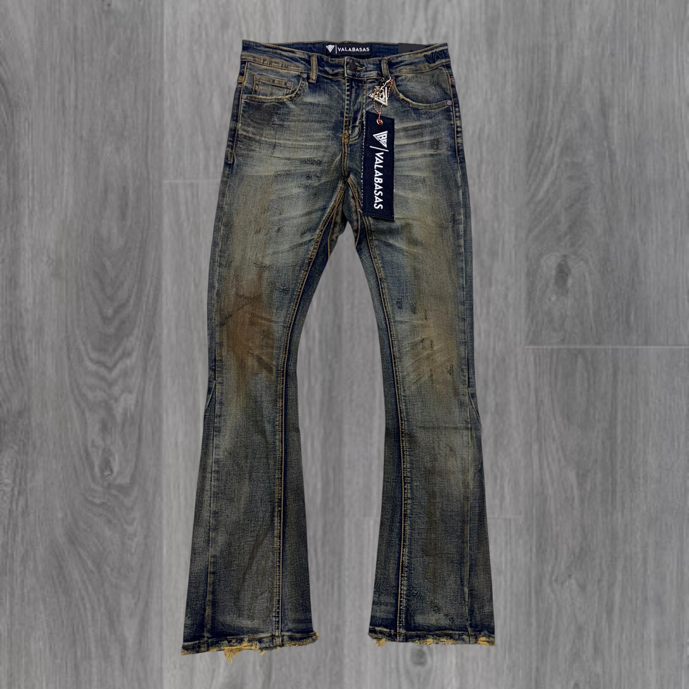 Valabasas - RUGGED Stacked Denim - Vintage Blue - 1041