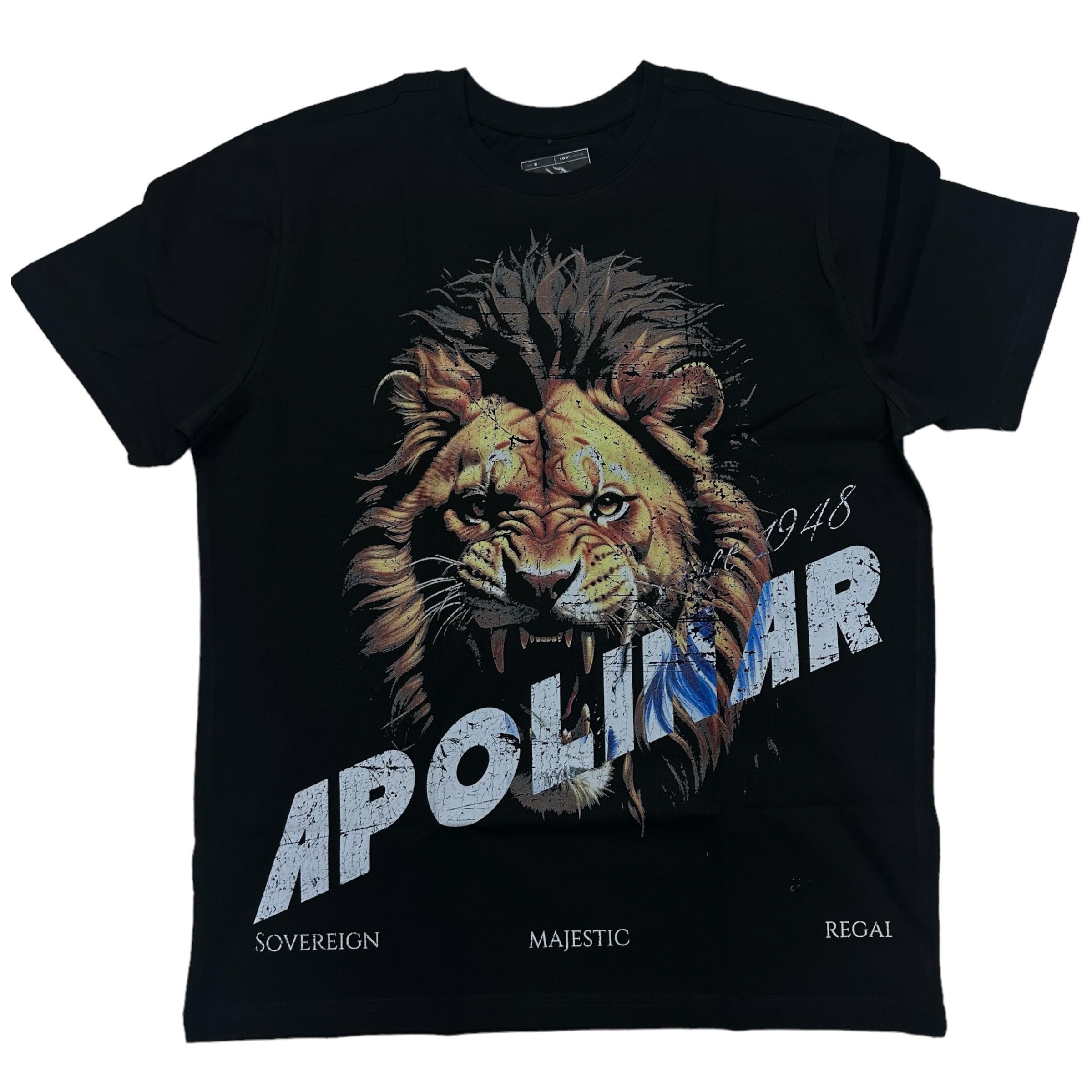 Apo Lion T-shirt Black