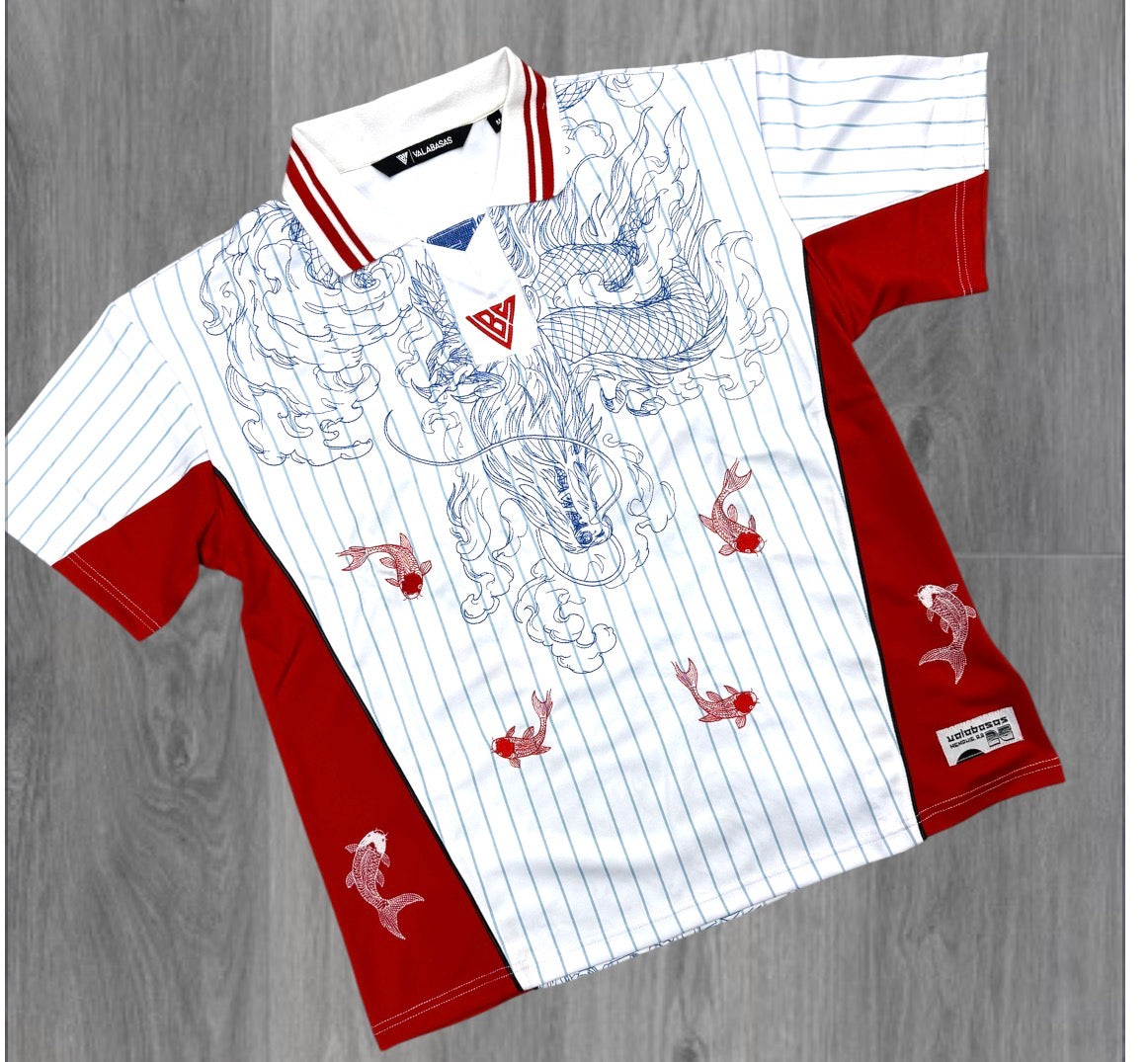 Valabasas- Dragon Jersey Polo - multi - 1004