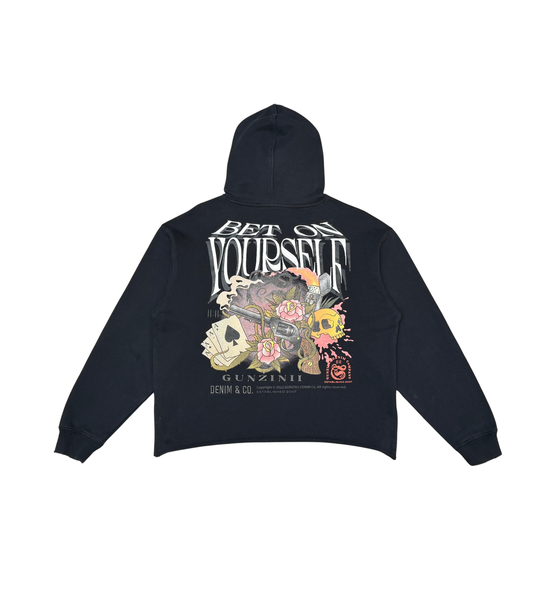 Gunzinii - Bet On Yourself Hoodie - Black - GZ505
