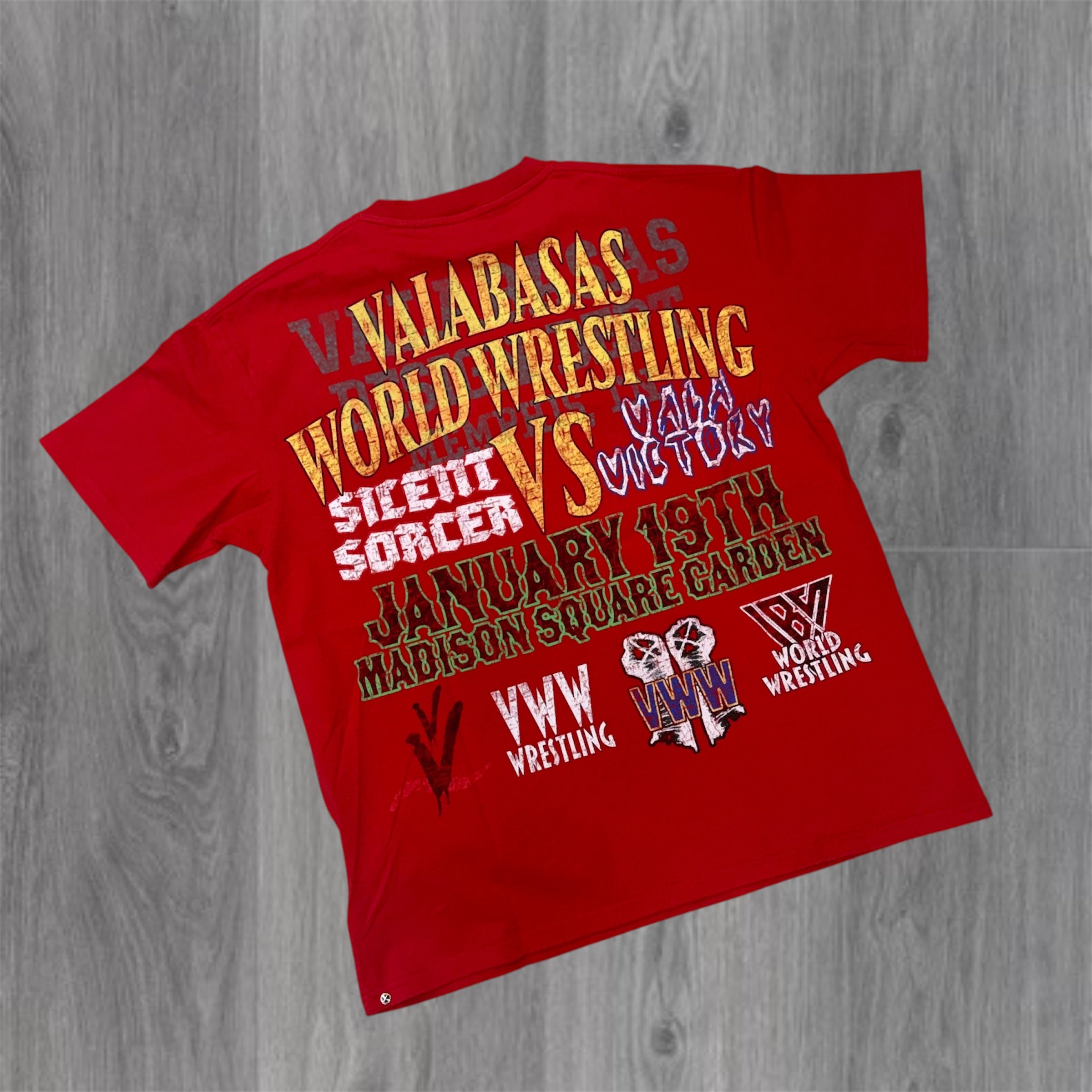 Valabasas - WWE Tee - Red 26007