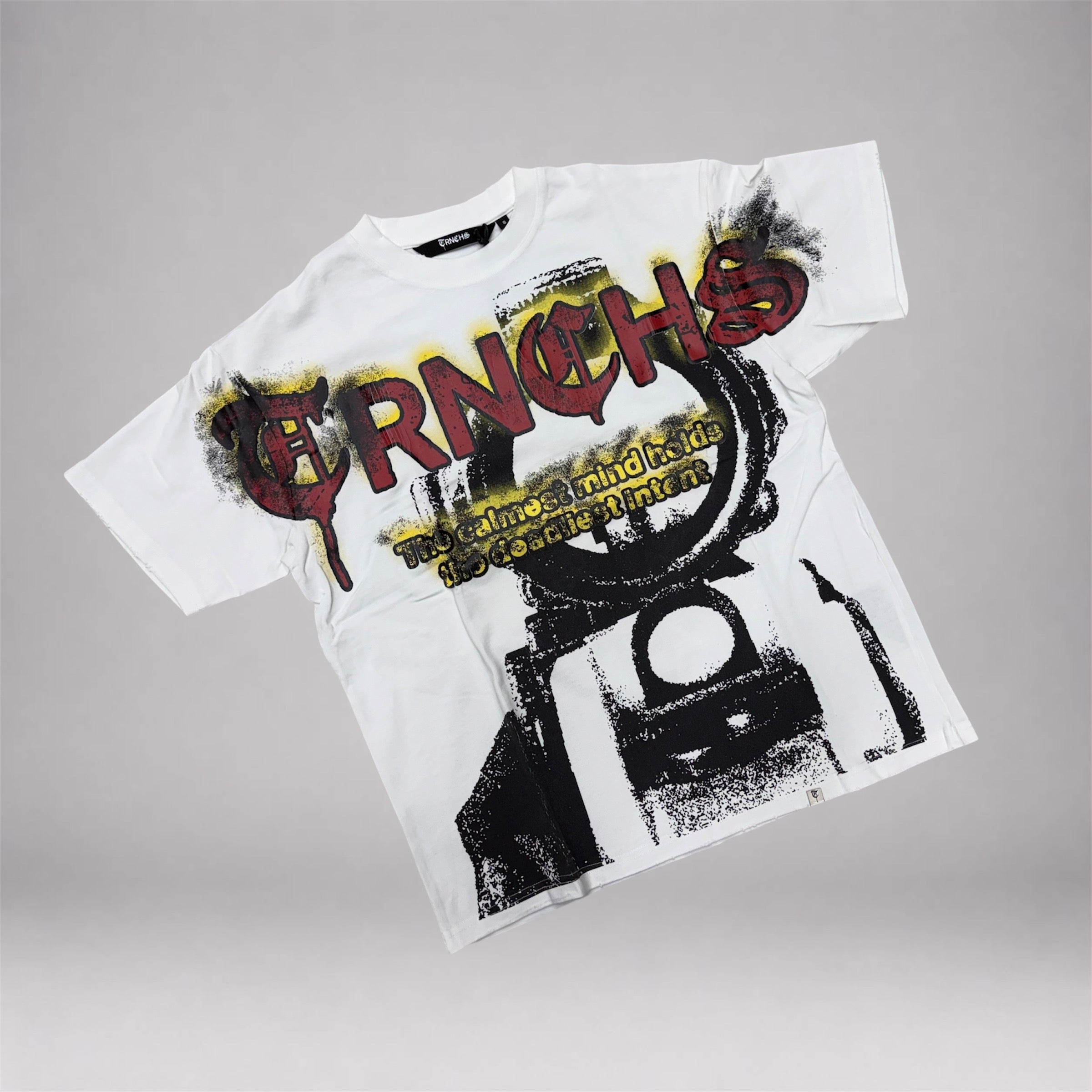 Trnchs - Deadly Target Tee - White 2531