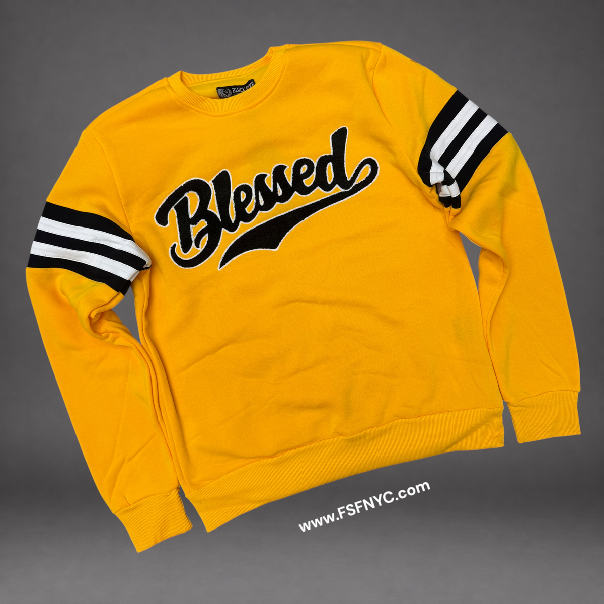 Pike - Blessed Crew Sweatshirt - Gold - 2613