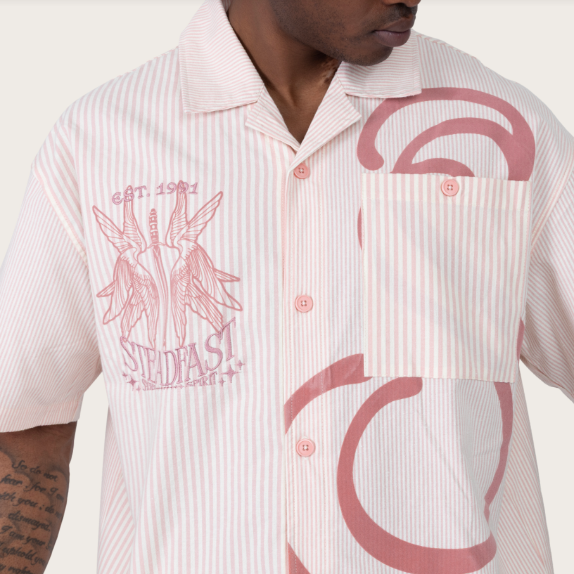 Rise - SET - Linen/Lounge Short set - Rose - s494